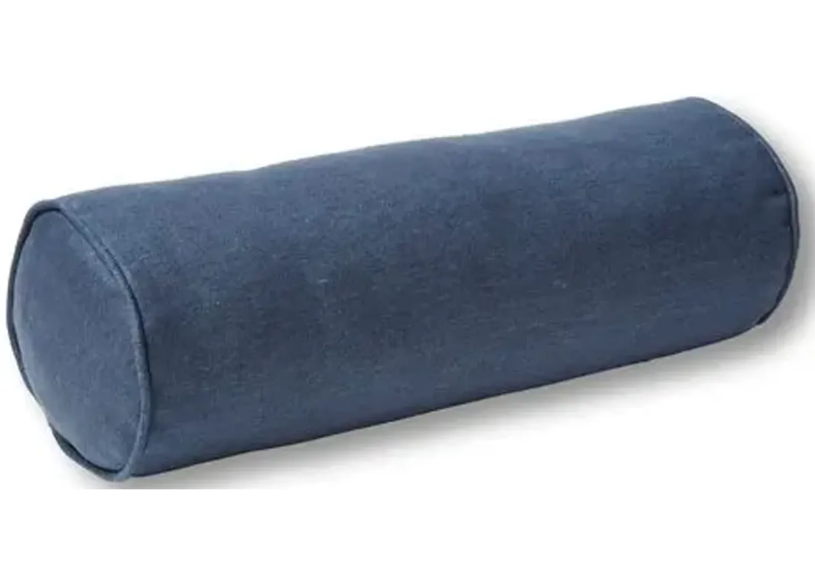 Anne Bolster Pillow - Navy Linen