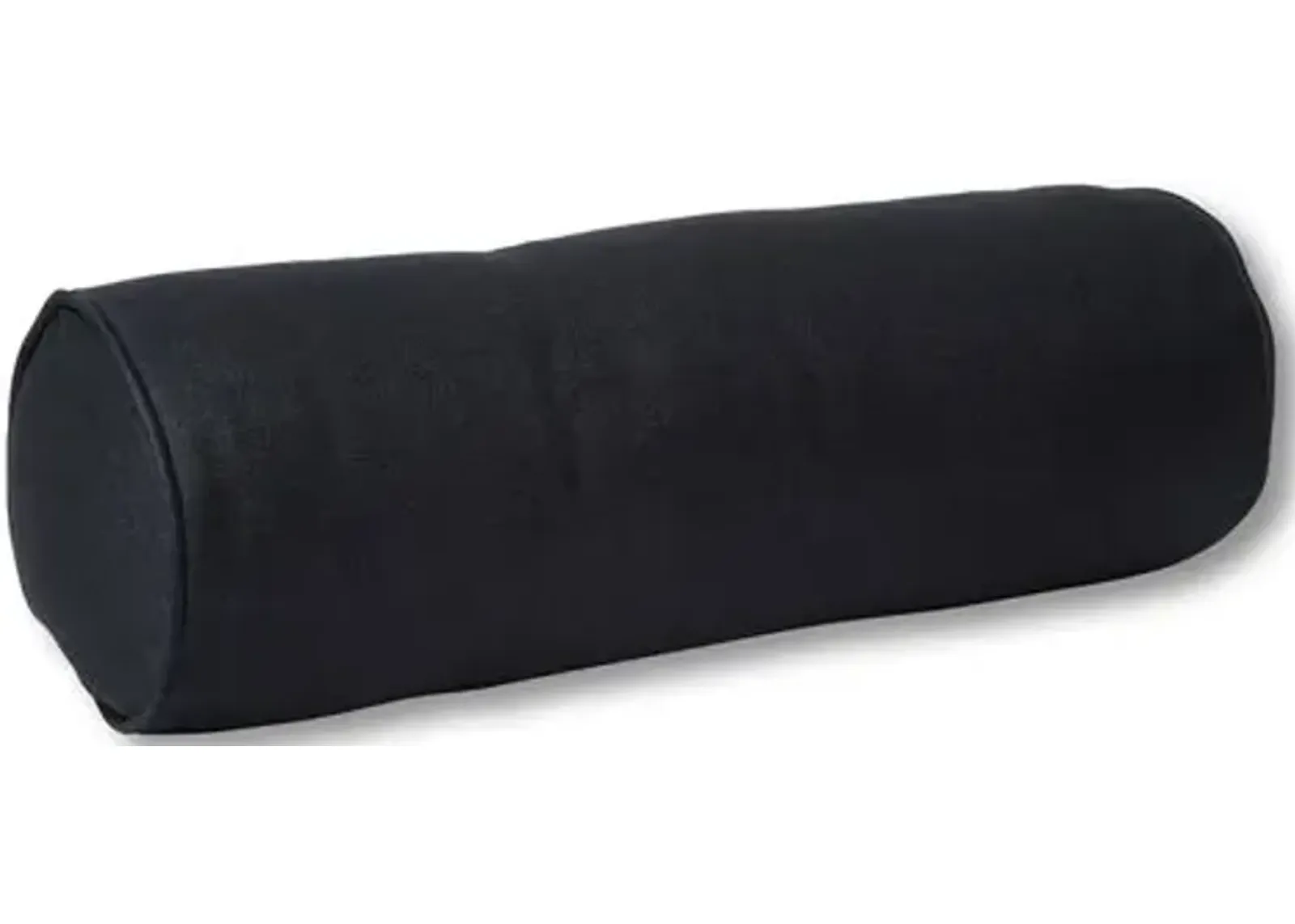 Anne Bolster Pillow - Black Linen