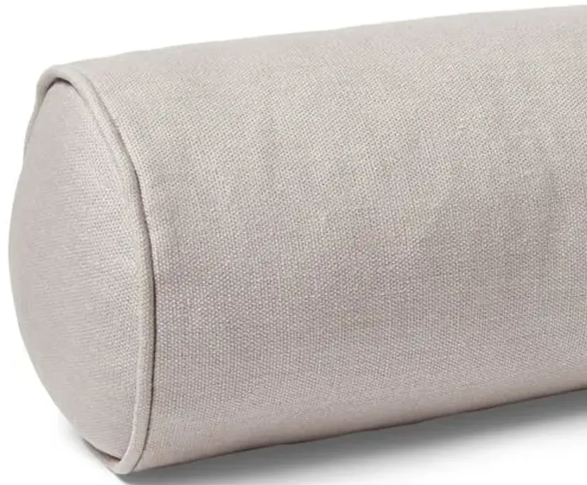 Anne Bolster Pillow - Quartz Linen