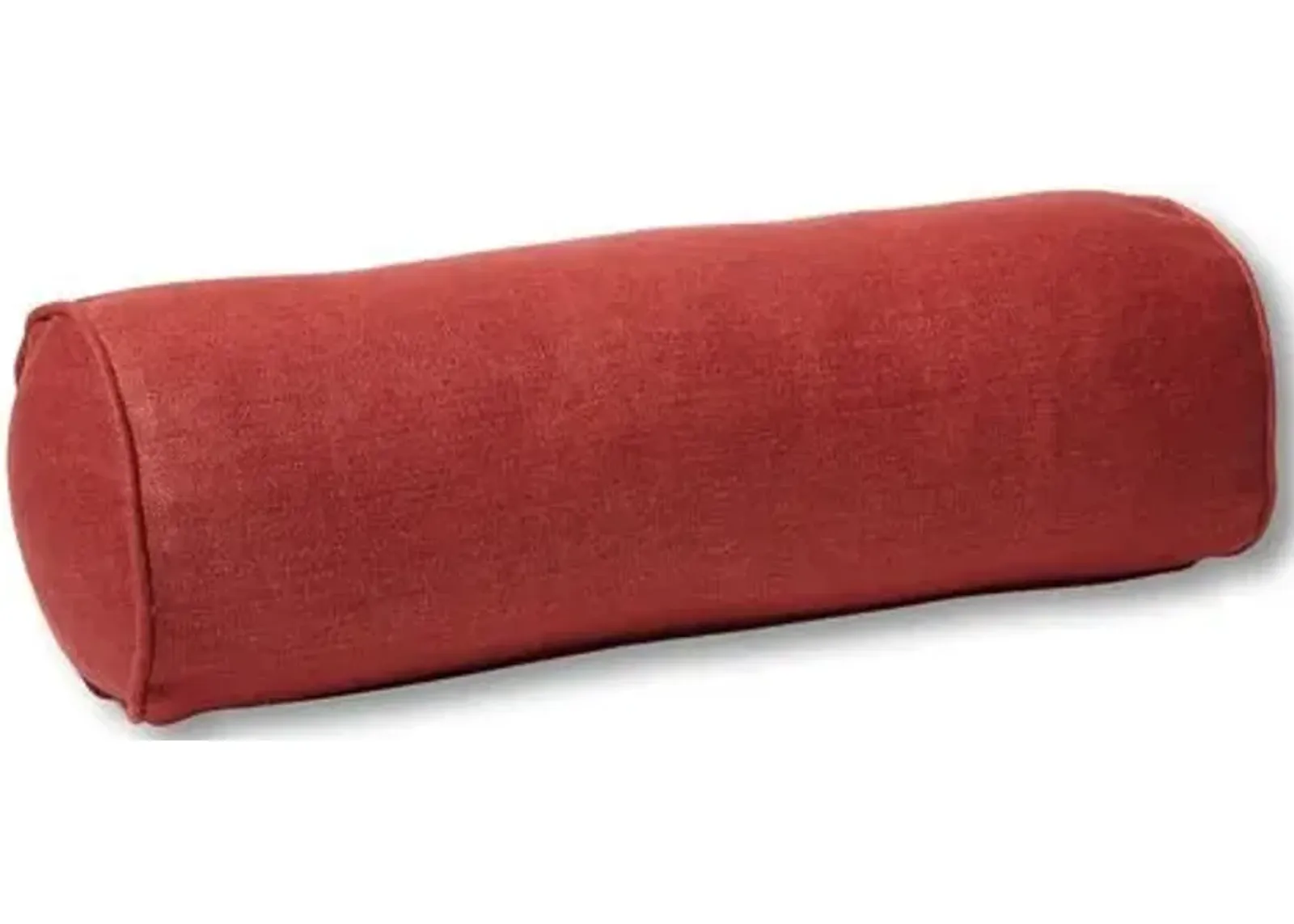 Anne Bolster Pillow - Rust Linen