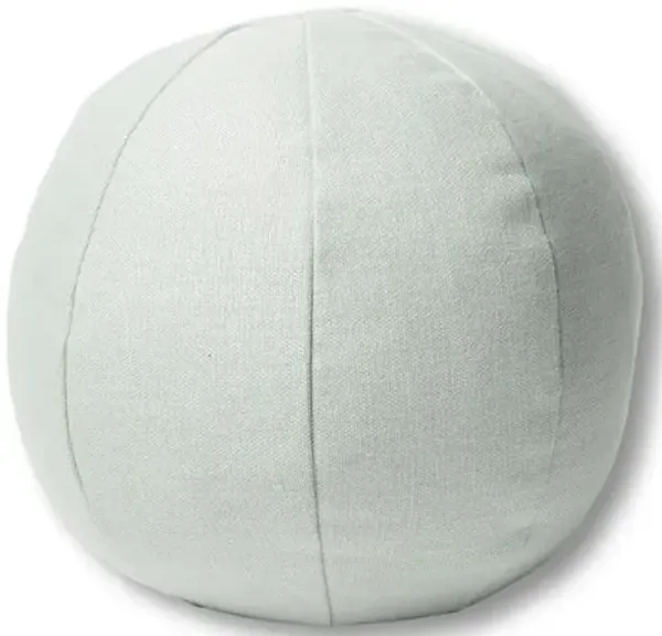 Emma 11x11 Ball Pillow - Sea Glass Linen