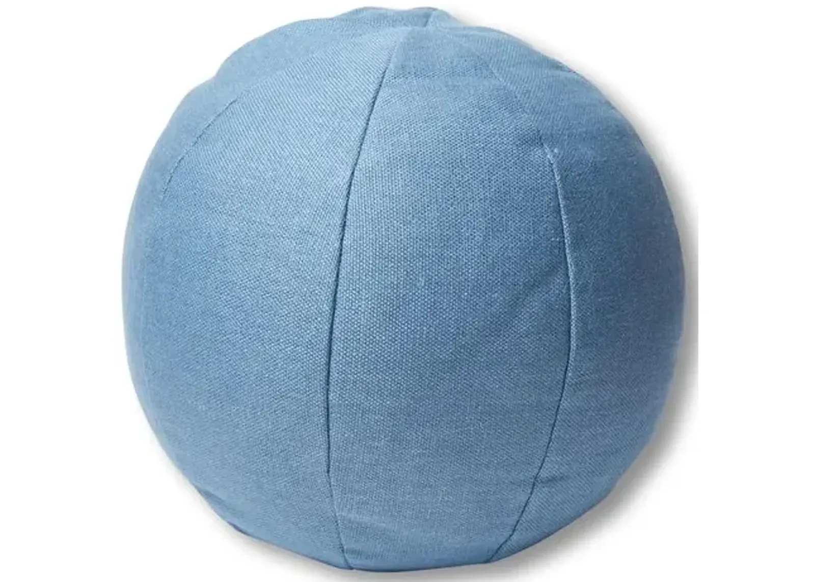 Emma 11x11 Ball Pillow - Chambray Linen