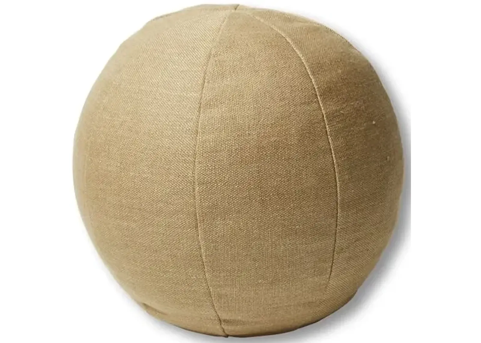 Emma 11x11 Ball Pillow - English Green Linen