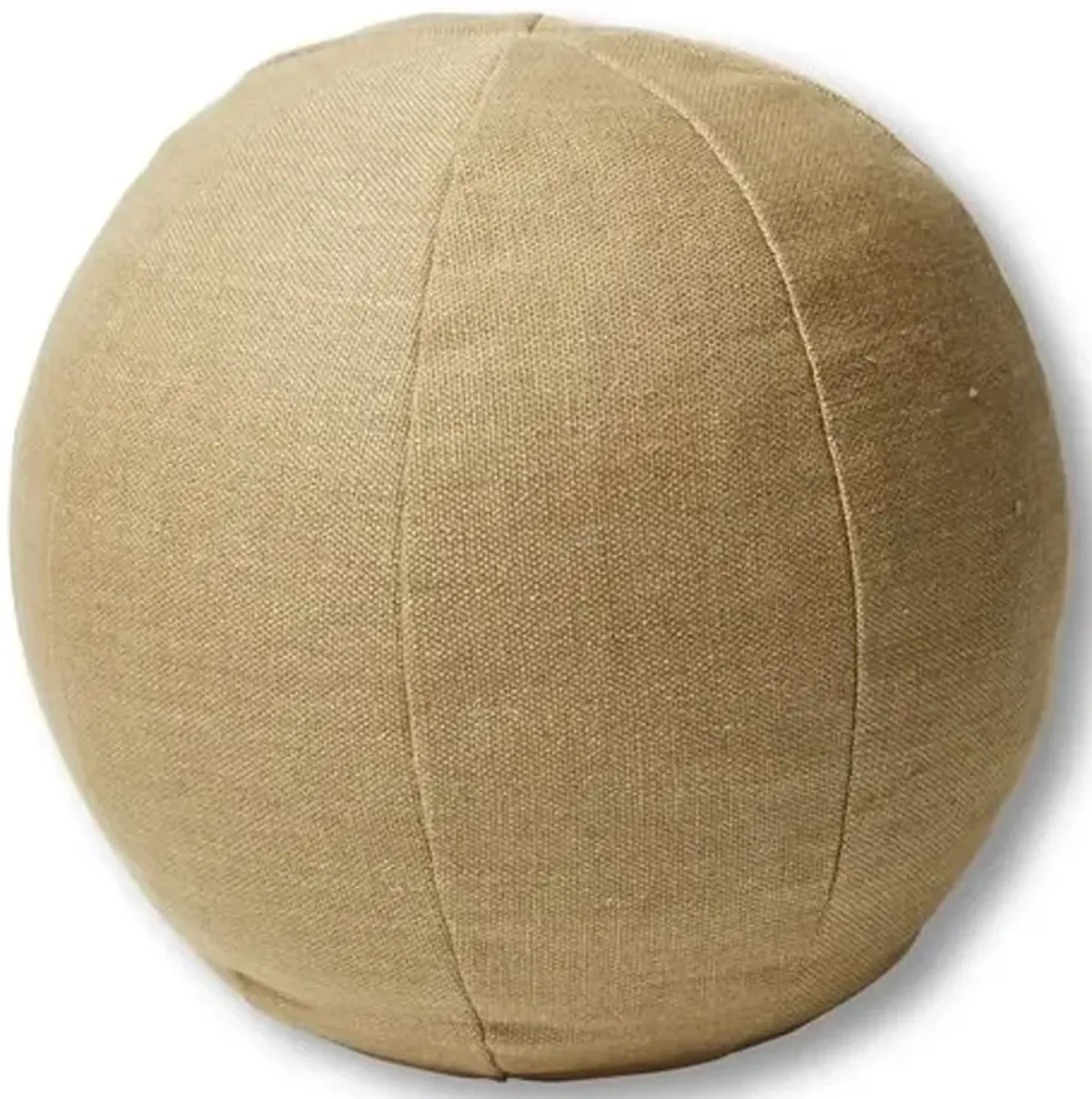 Emma 11x11 Ball Pillow - English Green Linen