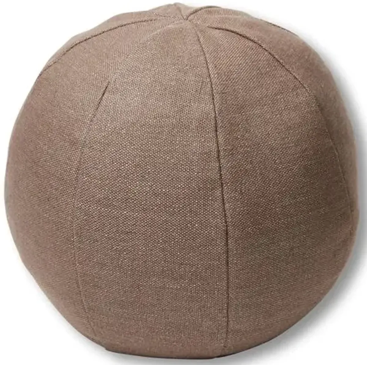 Emma 11x11 Ball Pillow - Earth Linen