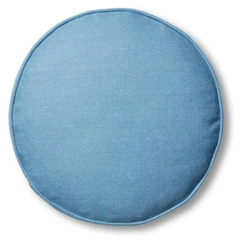 Claire 16x16 Disc Pillow - Chambray Linen