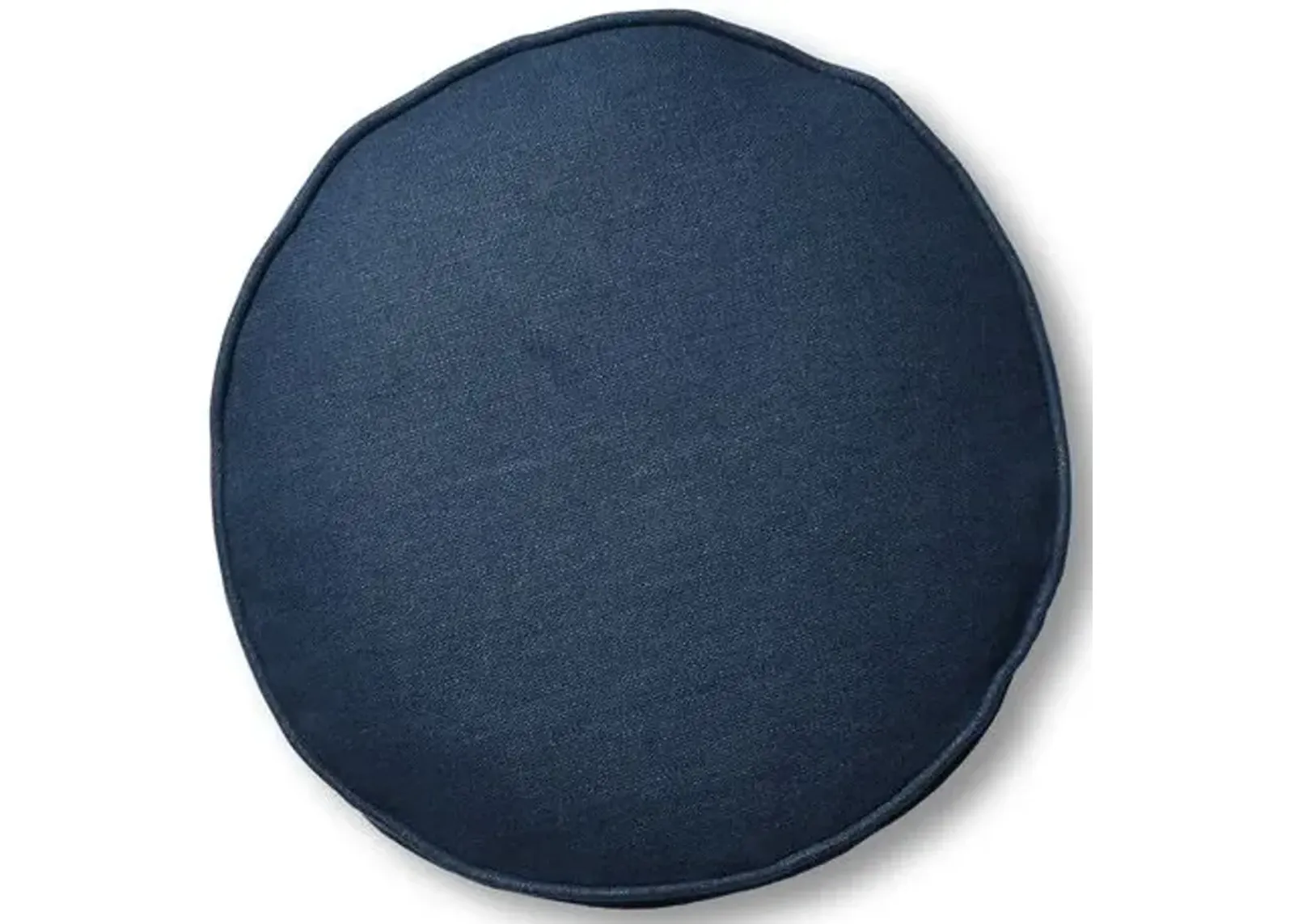 Claire 16x16 Disc Pillow - Navy Linen