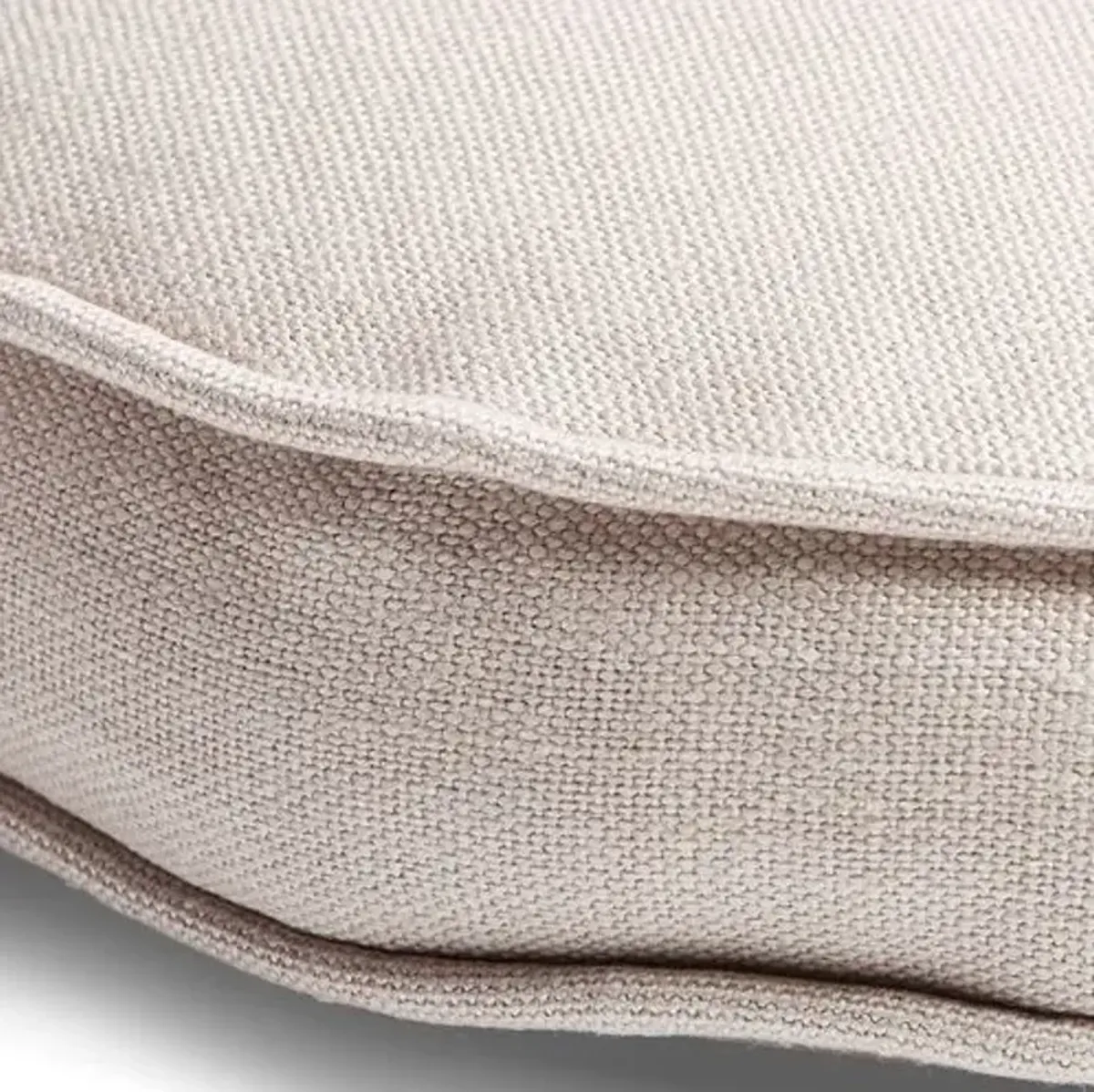 Claire 16x16 Disc Pillow - Quartz Linen