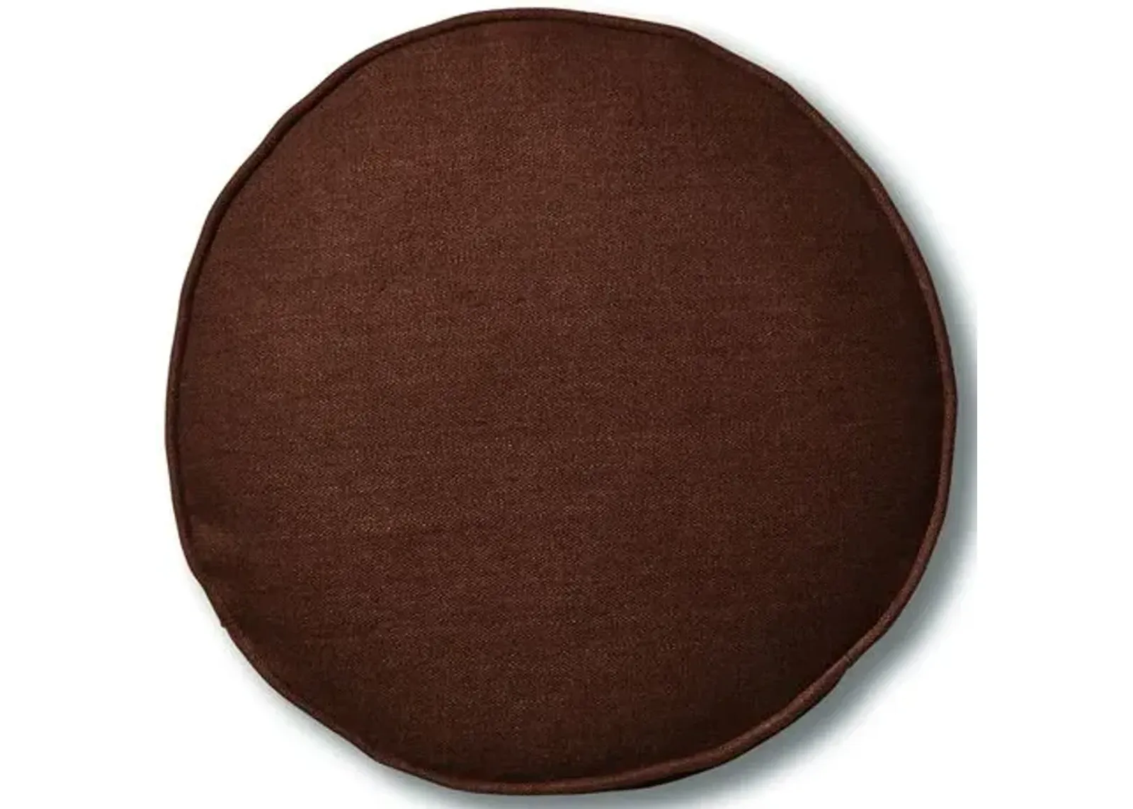 Claire 16x16 Disc Pillow - Walnut Linen