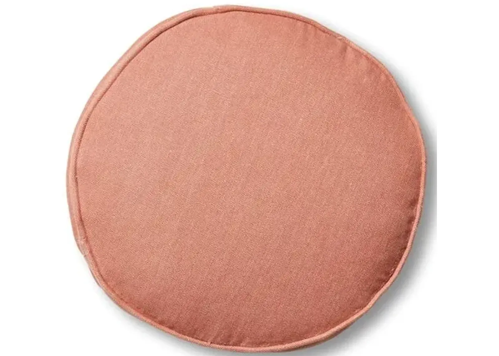 Claire 16x16 Disc Pillow - Rose Linen