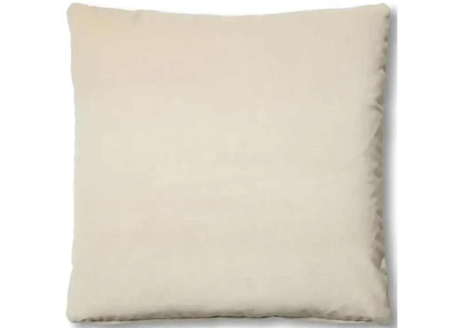 Hazel Pillow - Bisque Velvet