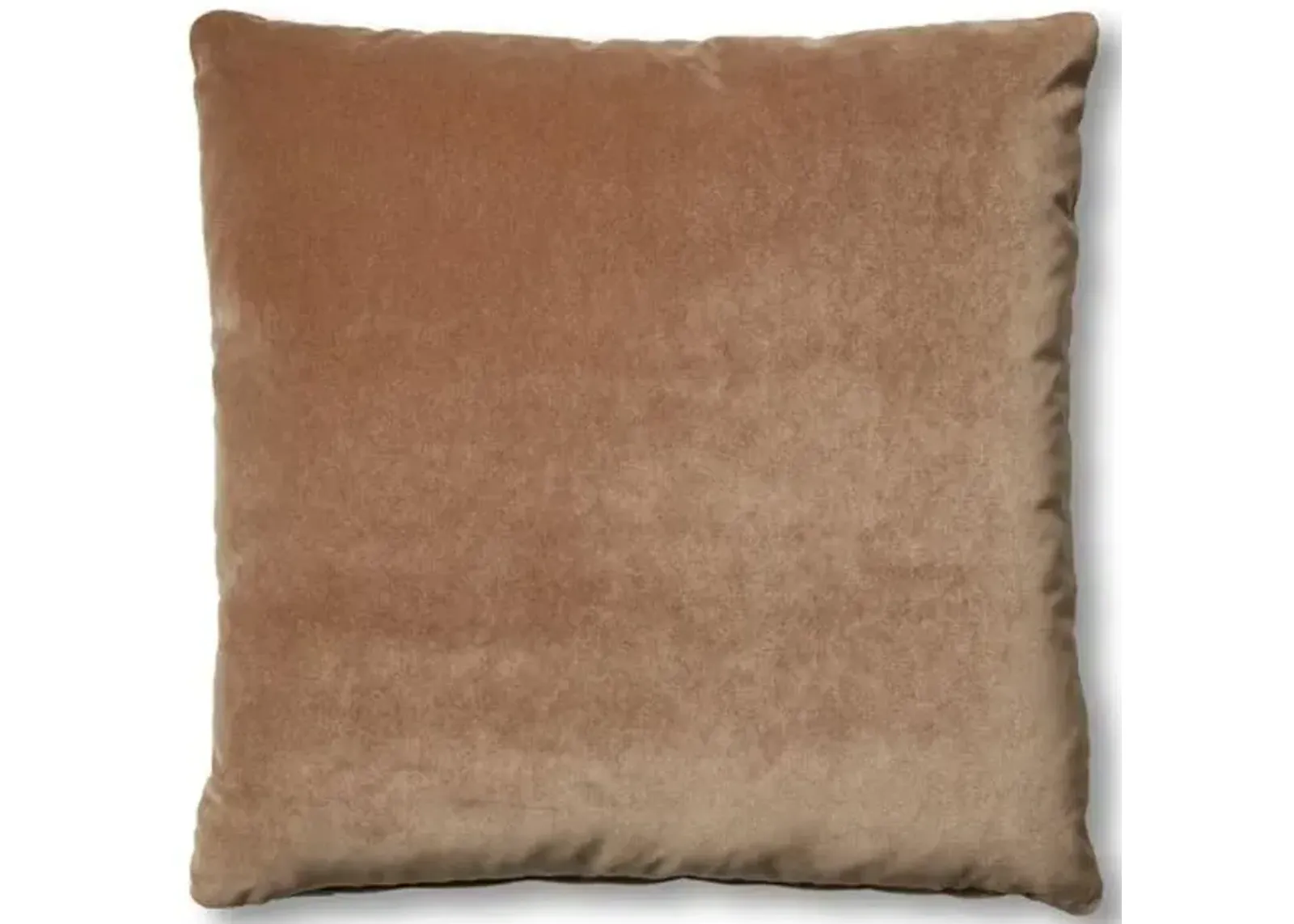 Hazel Pillow - Toffee Velvet