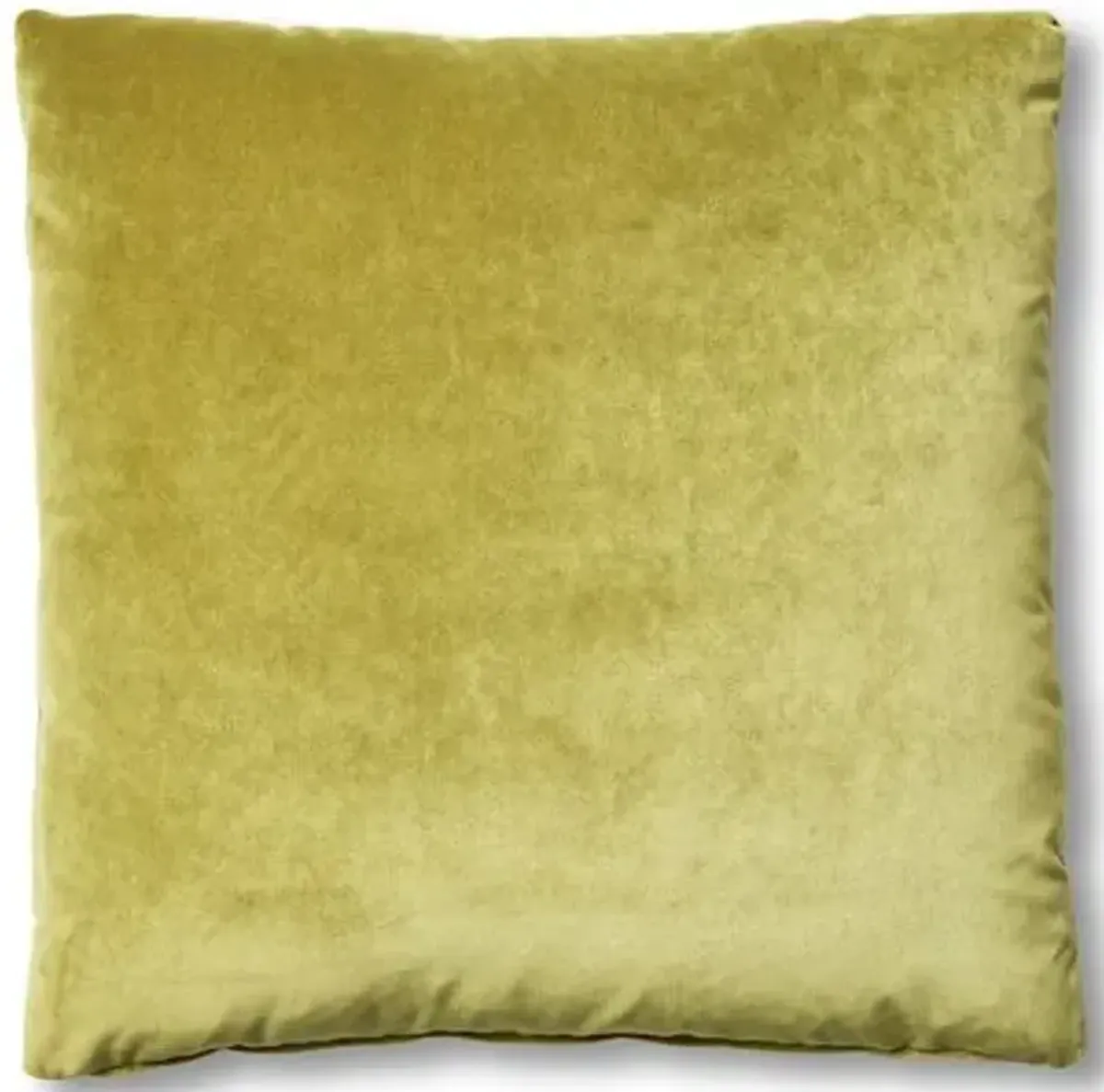 Hazel Pillow - Chartreuse Velvet