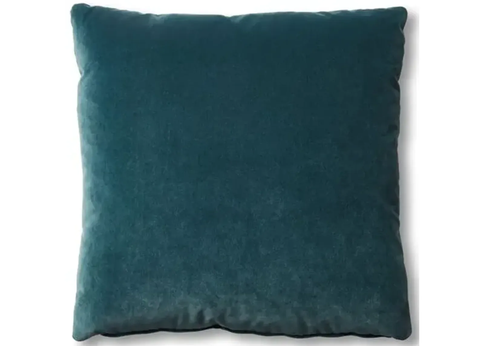 Hazel Pillow - Teal Velvet