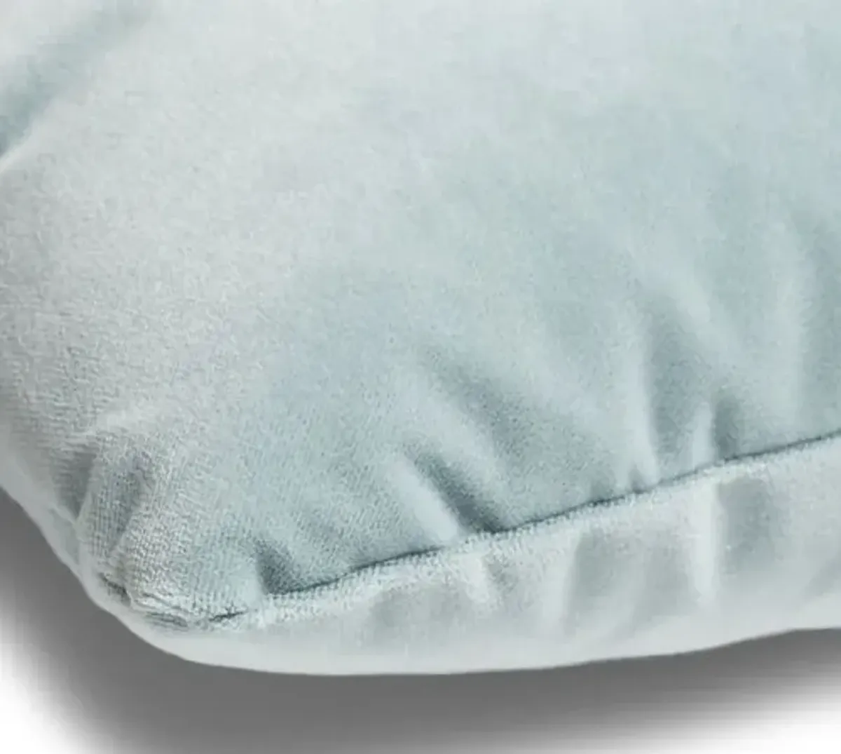 Hazel Pillow - Sky Blue Velvet