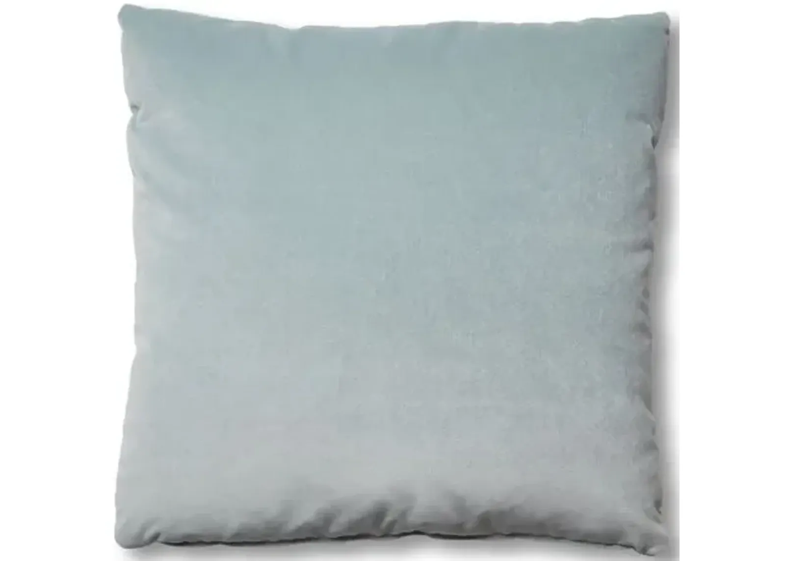 Hazel Pillow - Sky Blue Velvet