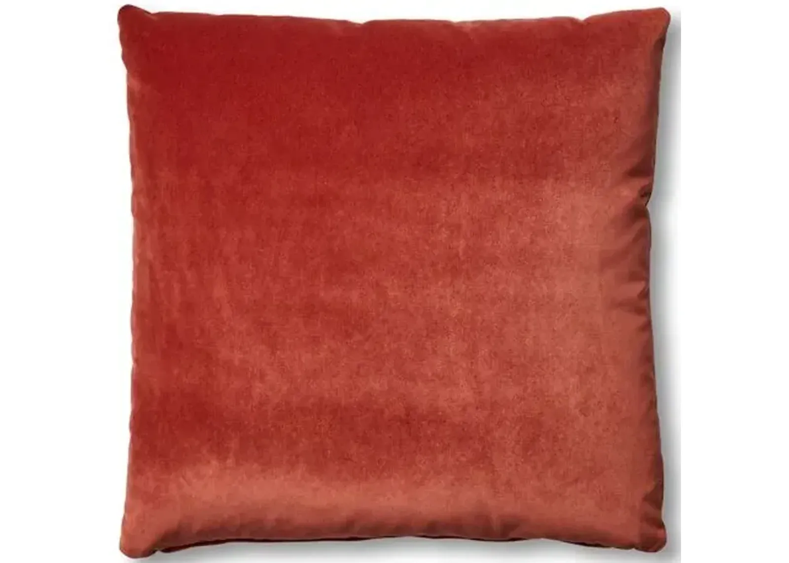 Hazel Pillow - Rust Velvet