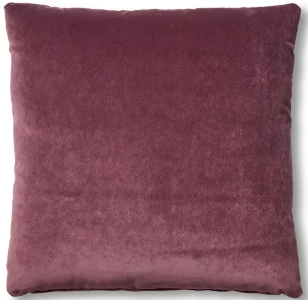 Hazel Pillow, Fig Velvet