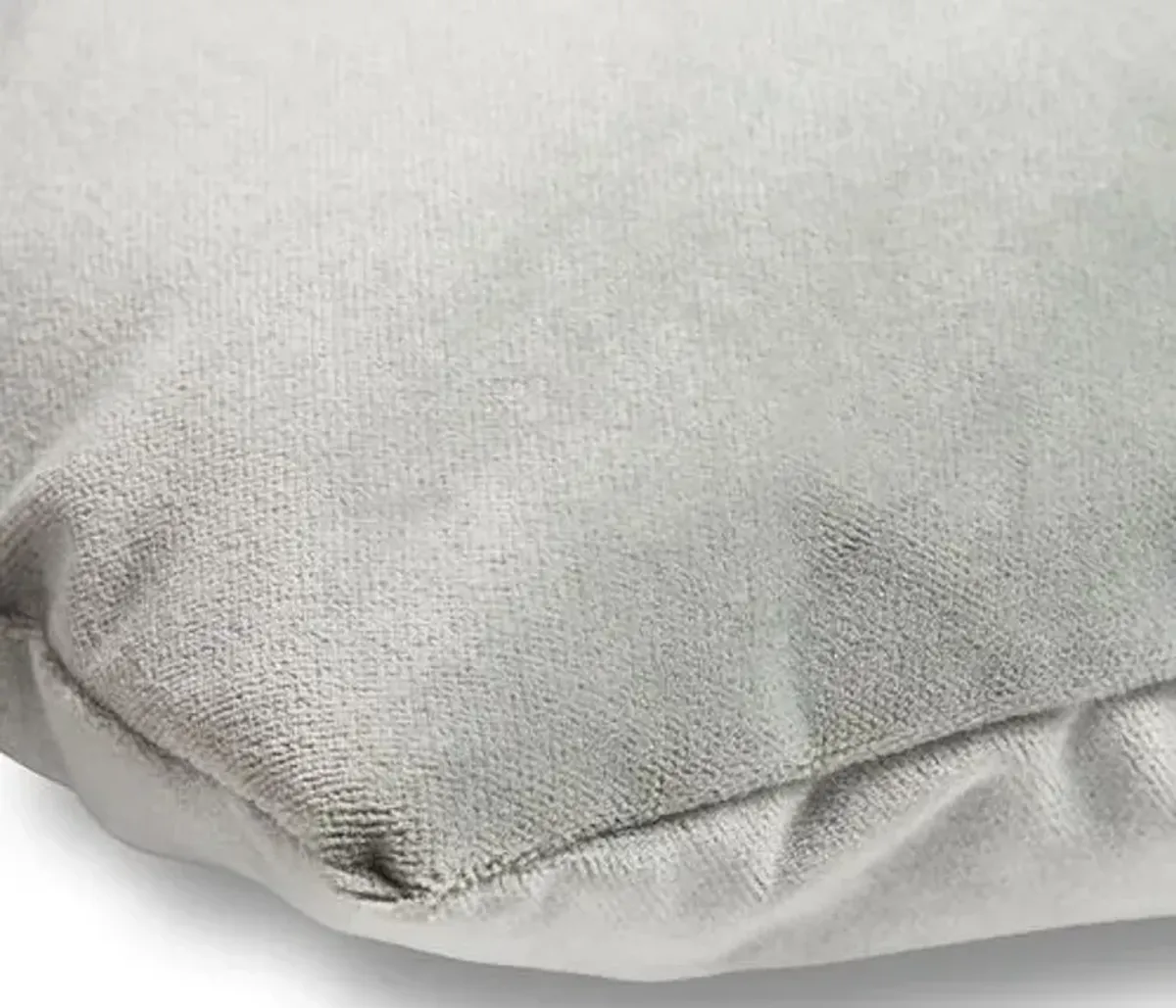 Ada Long Lumbar Pillow - Mineral Velvet