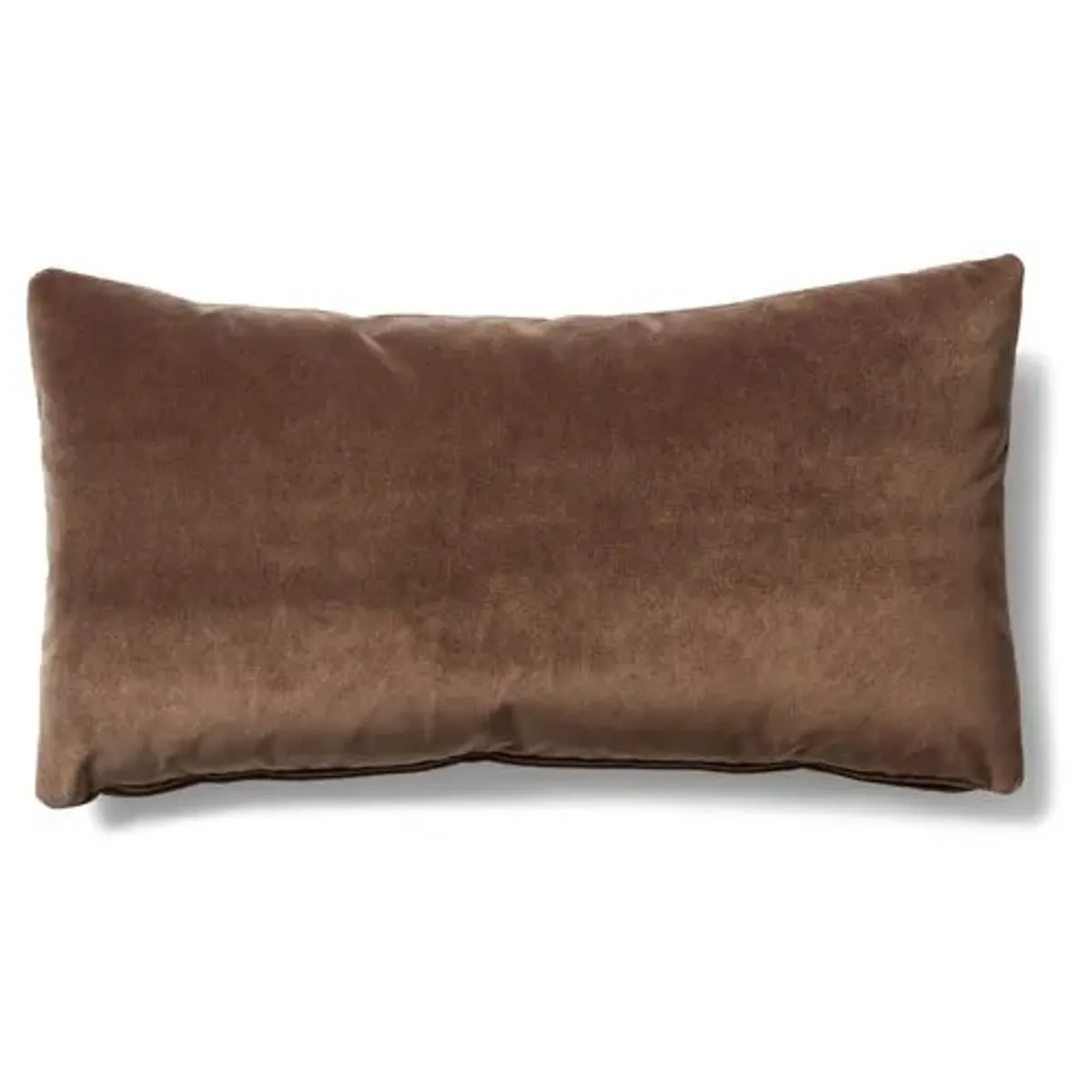 Ada Long Lumbar Pillow - Café Velvet