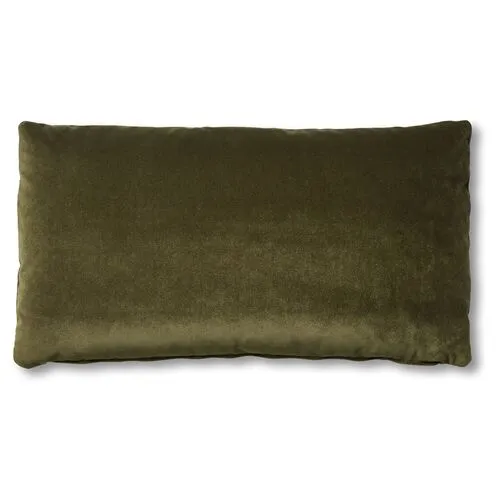 Ada Long Lumbar Pillow - Balsam Velvet