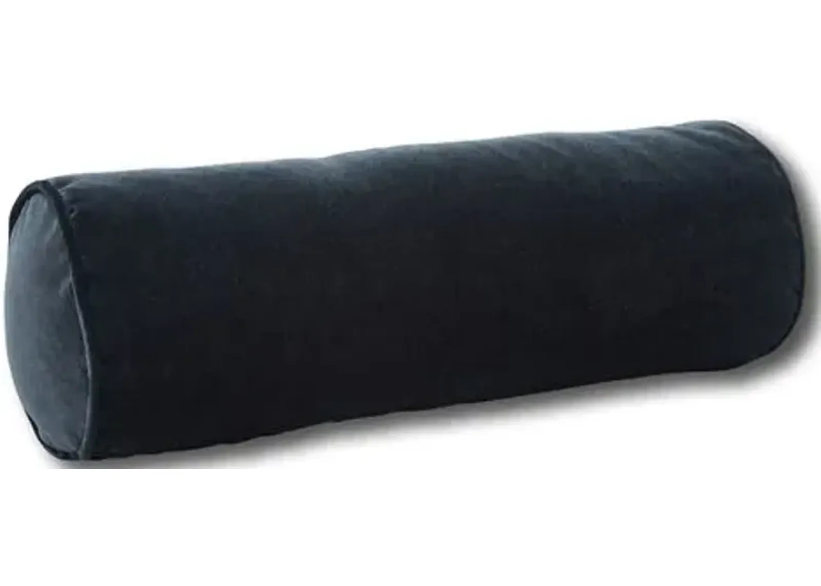 Anne Bolster Pillow - Ebony Velvet