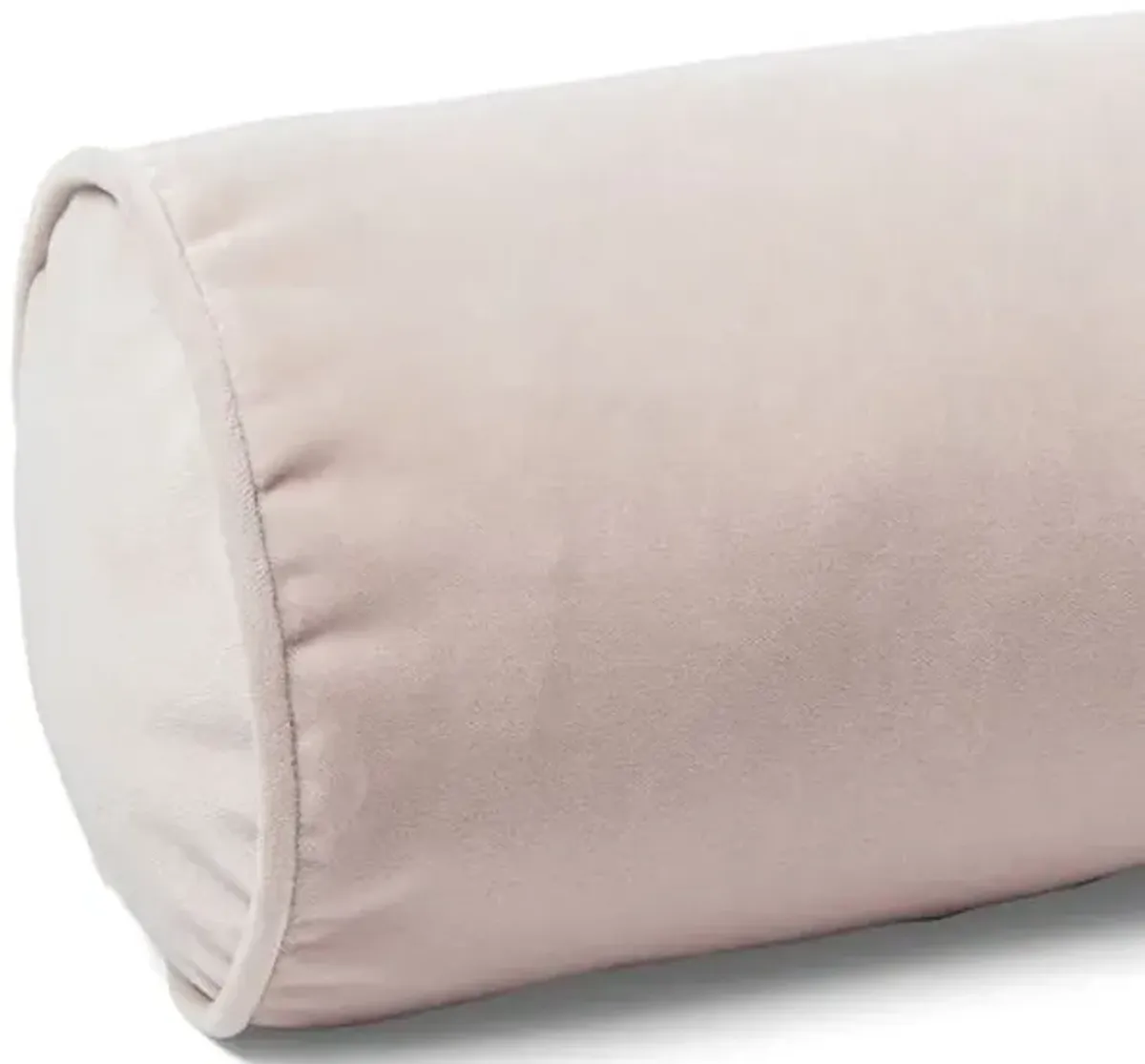 Anne Bolster Pillow - Mauve Velvet