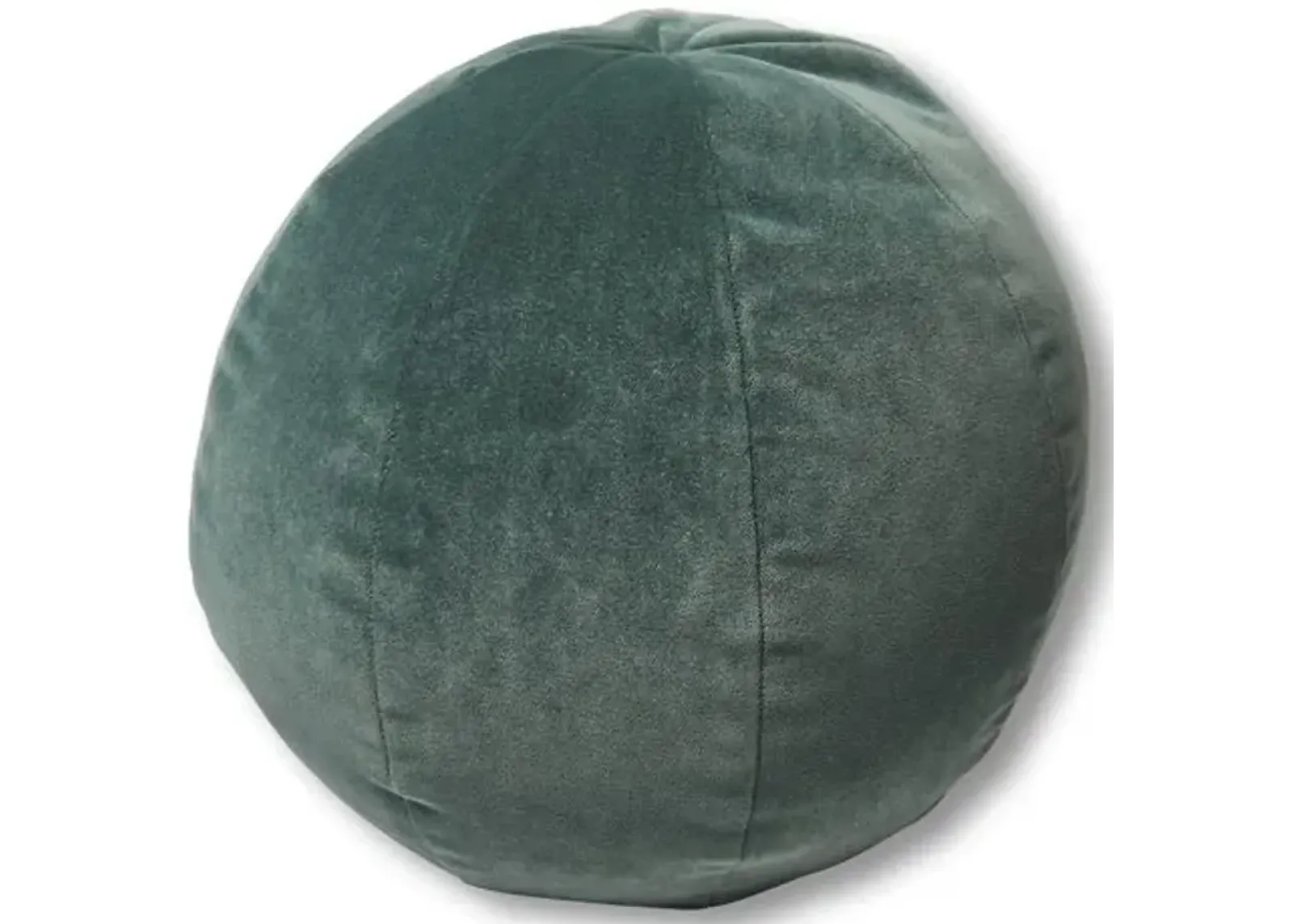 Emma 11x11 Ball Pillow - Jade Velvet