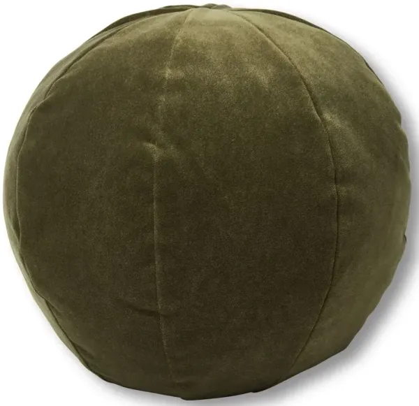 Emma 11x11 Ball Pillow, Balsam Velvet