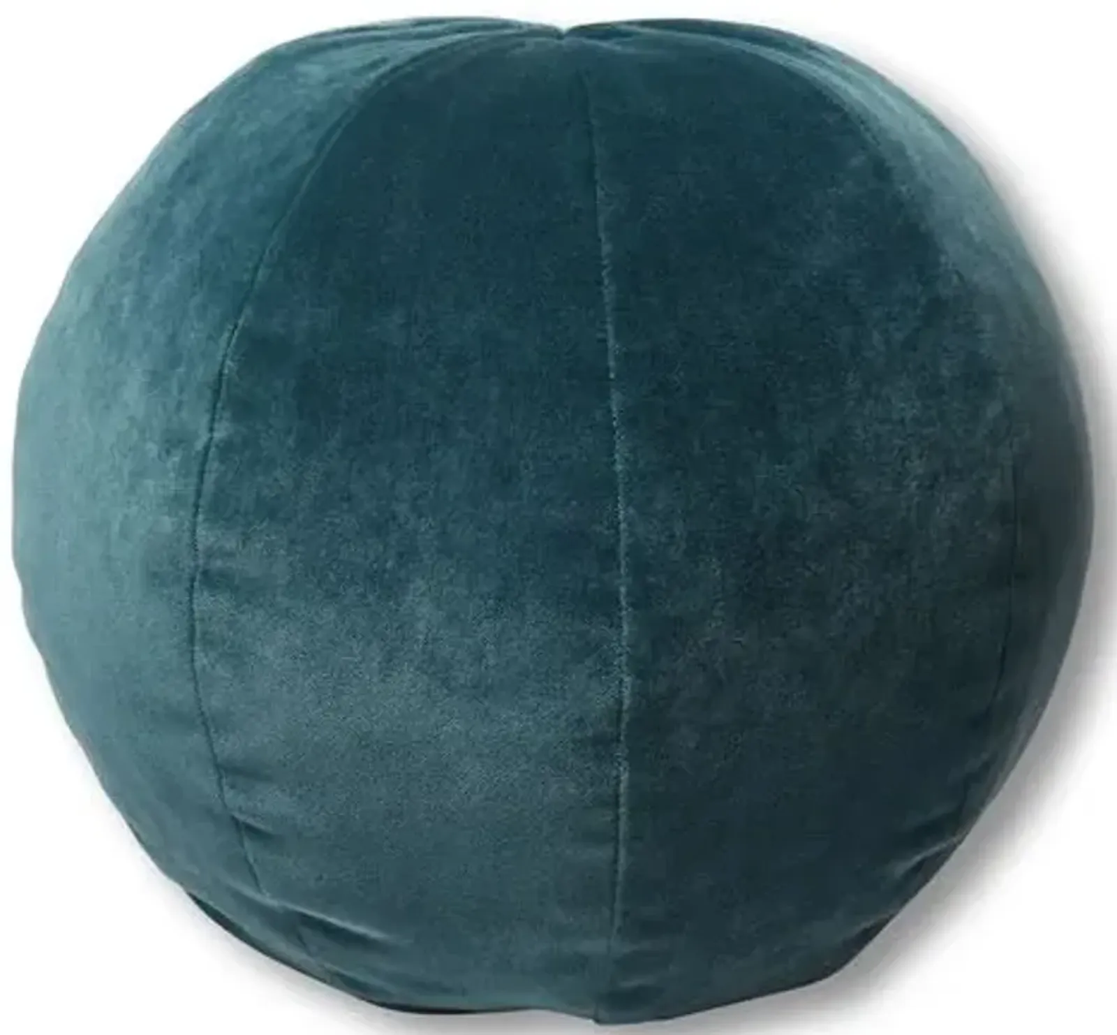 Emma 11x11 Ball Pillow - Teal Velvet