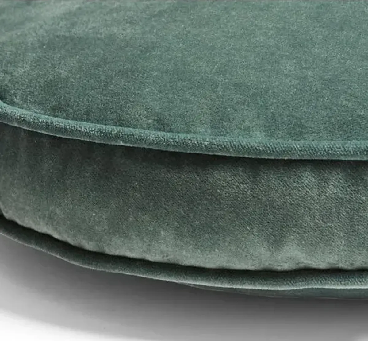 Claire 16x16 Disc Pillow - Jade Velvet