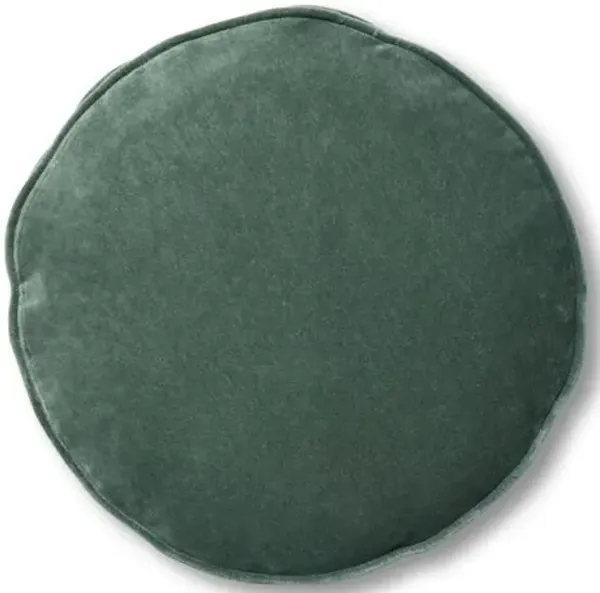 Claire 16x16 Velvet Disc Pillow