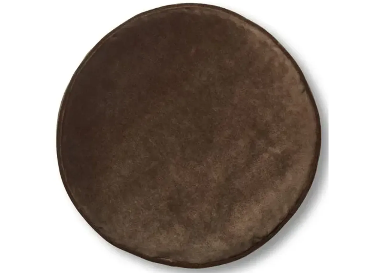 Claire 16x16 Disc Pillow - Café Velvet