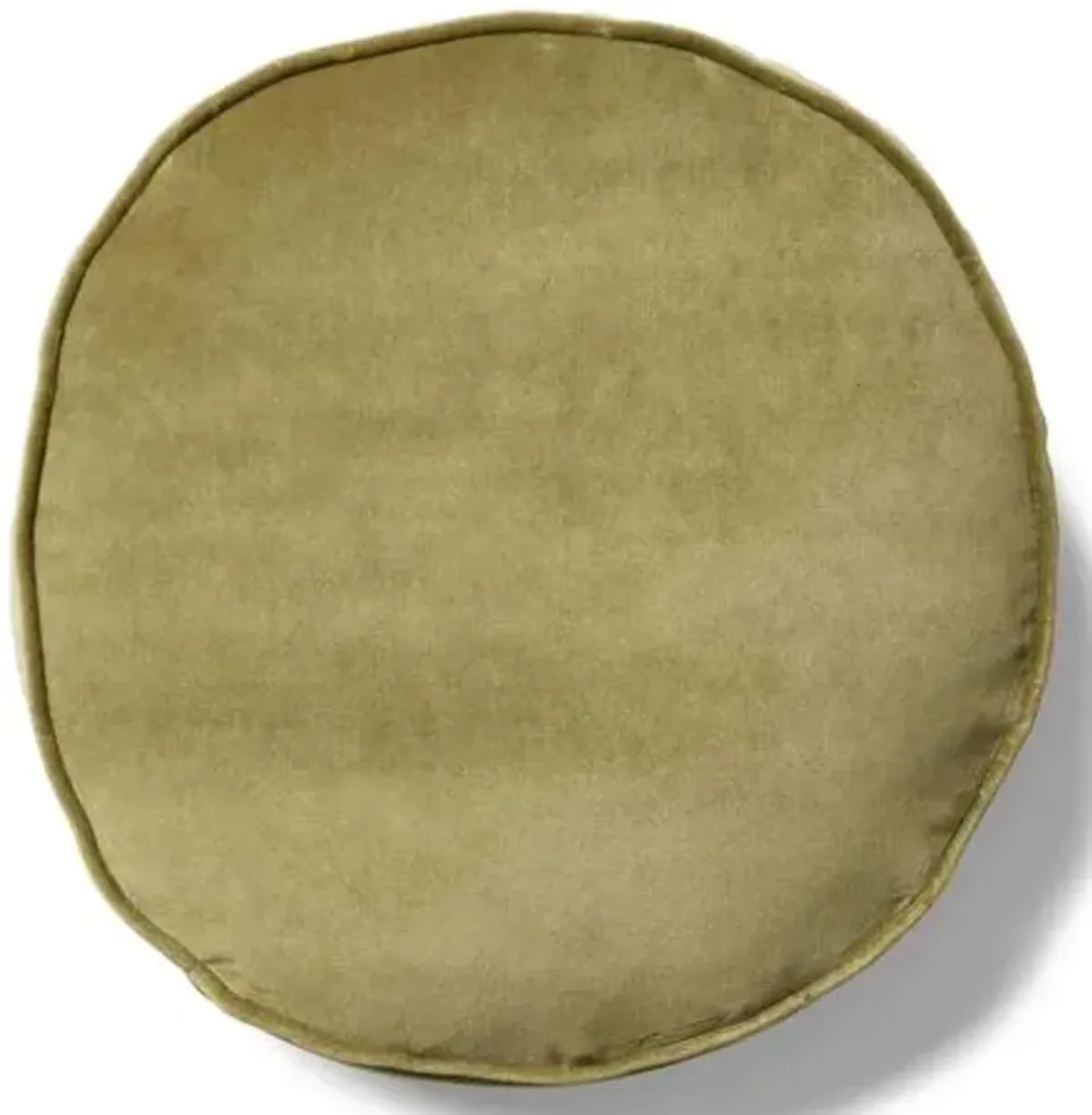 Claire 16x16 Disc Pillow - Moss Velvet