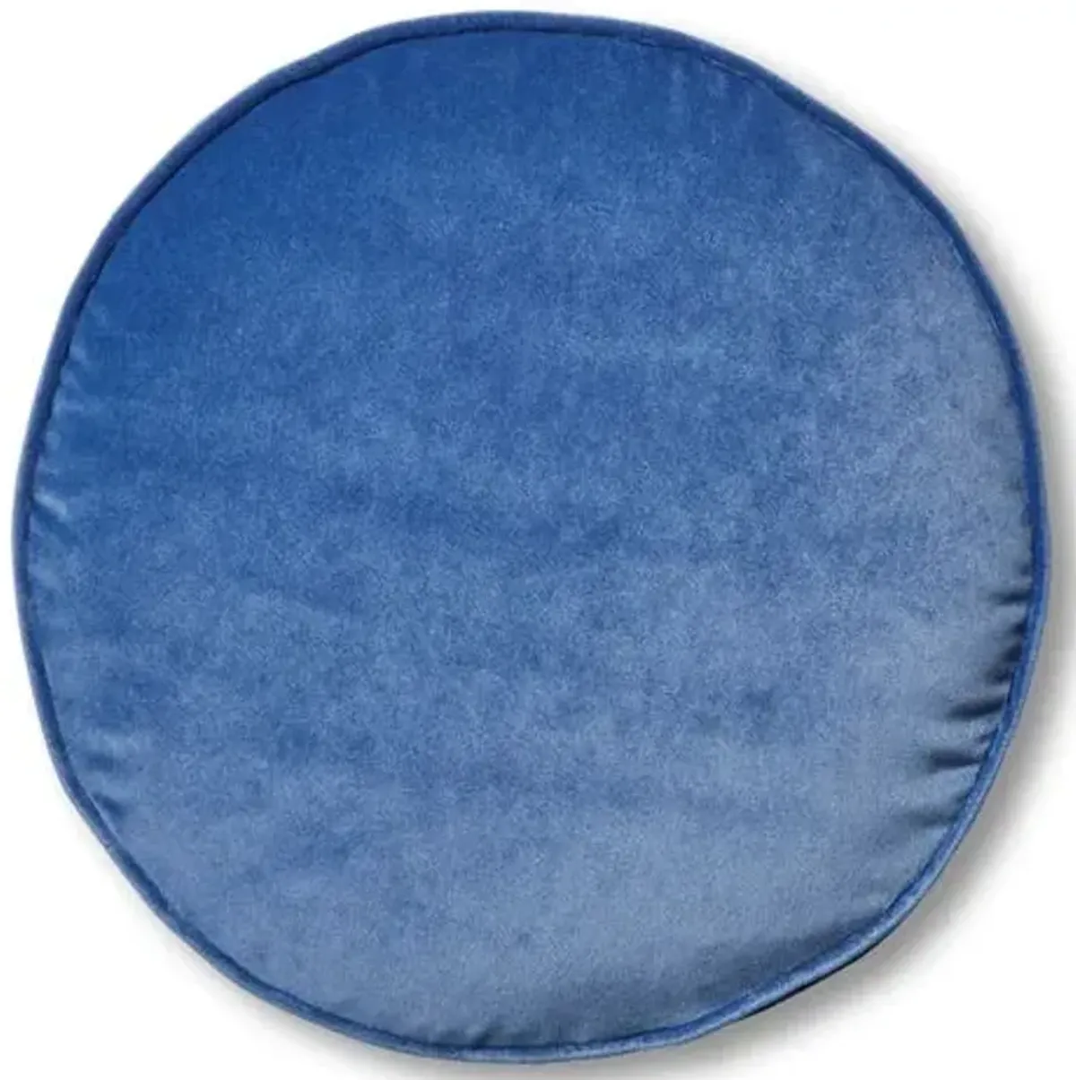 Claire 16x16 Disc Pillow - Cobalt Velvet