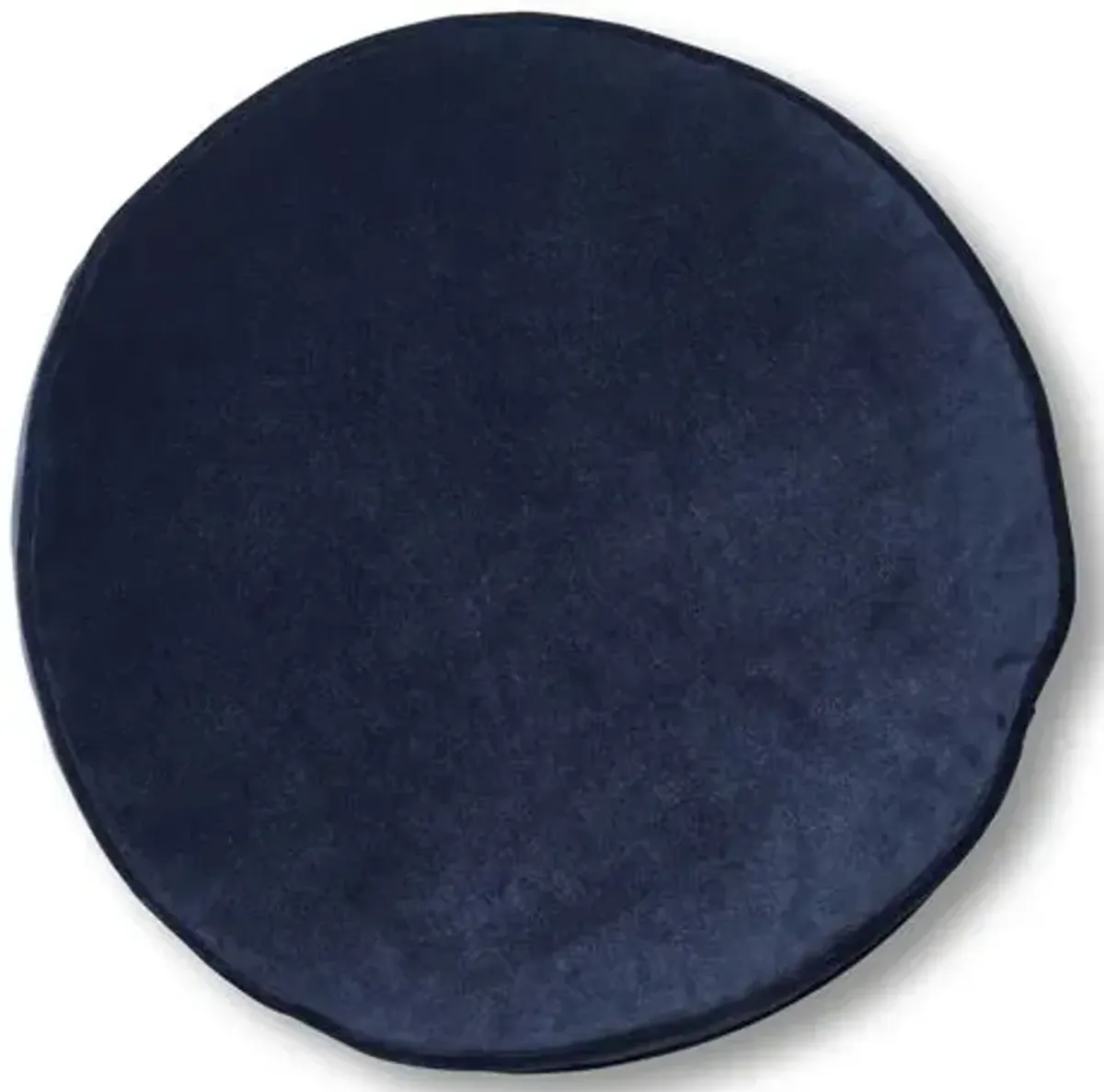 Claire 16x16 Disc Pillow - Navy Velvet