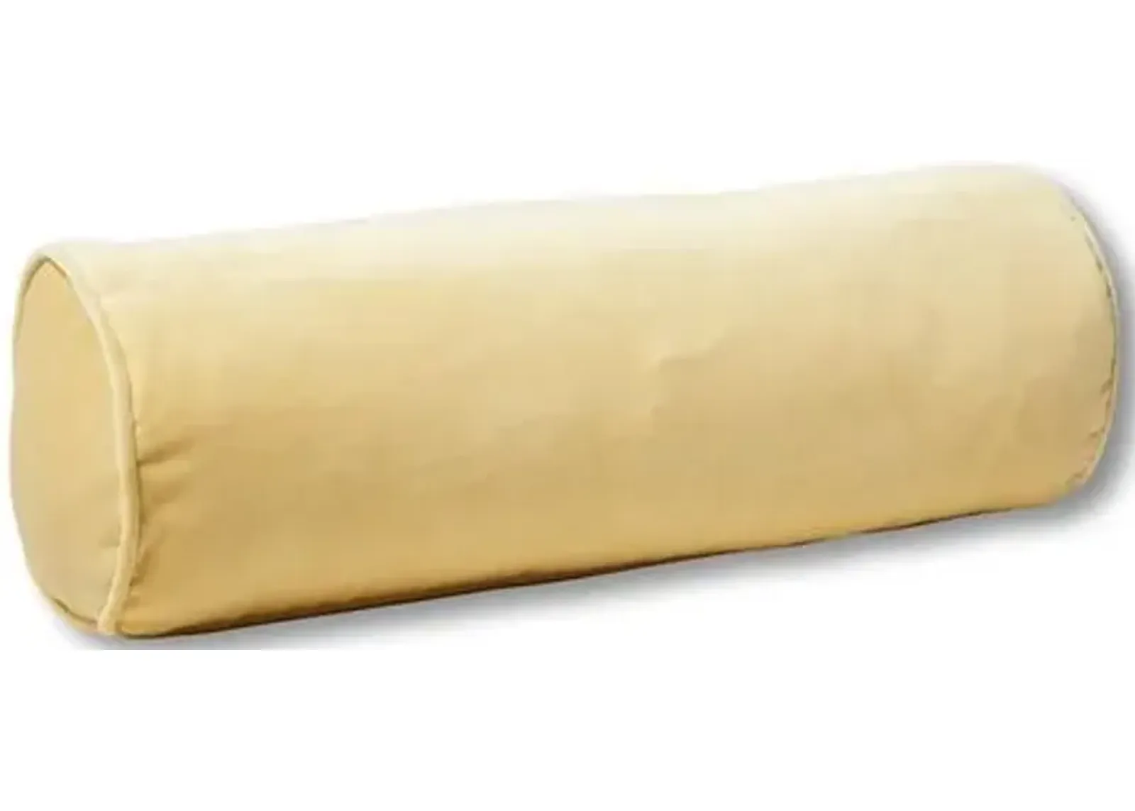 Anne Bolster Pillow - Canary Velvet