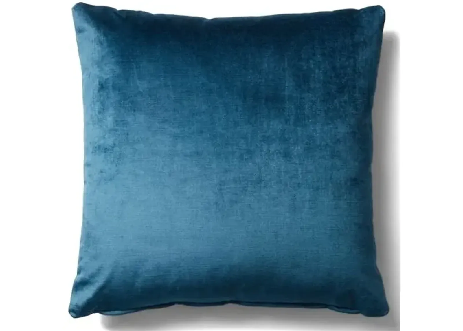 Hazel Pillow - Prussian Blue Velvet