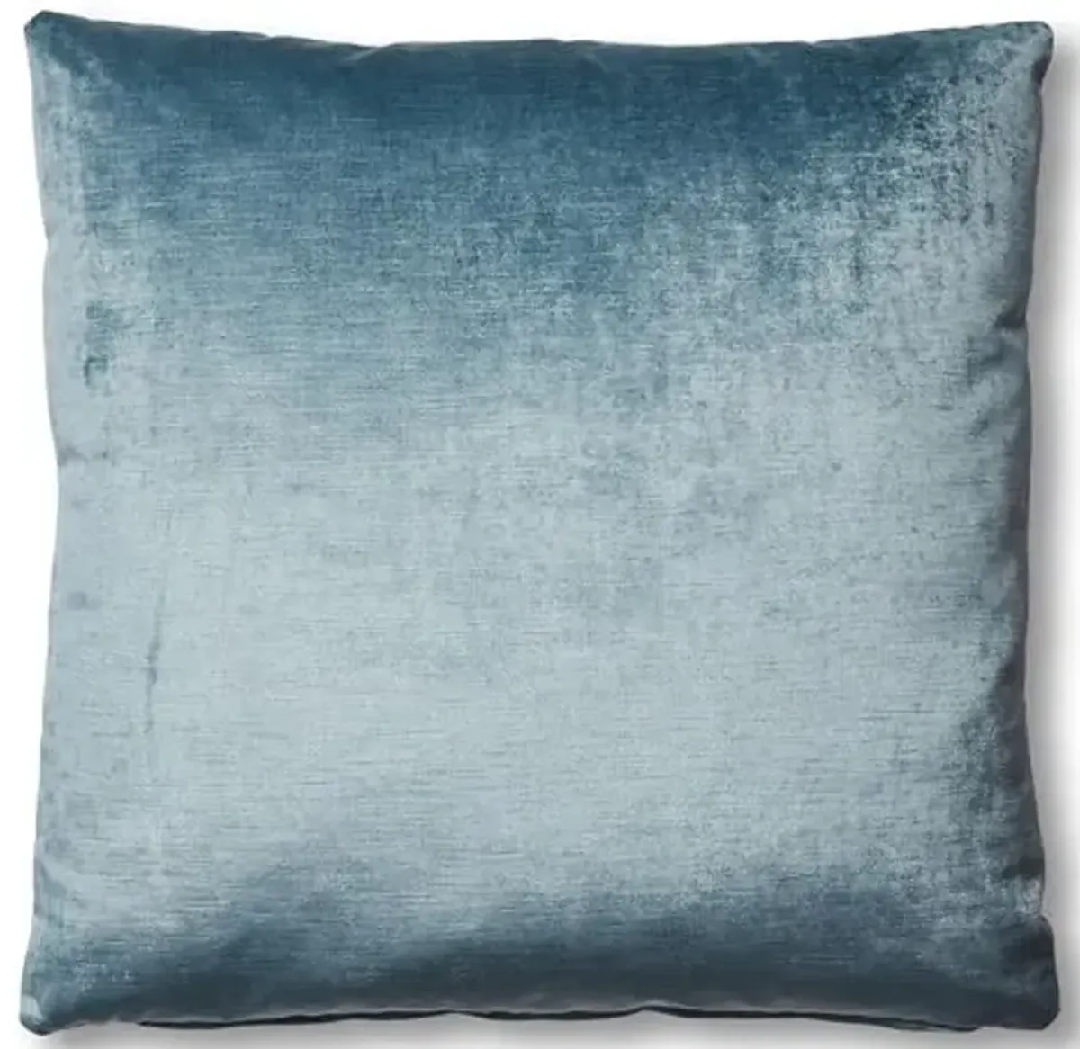 Hazel Pillow - Denim Blue Velvet