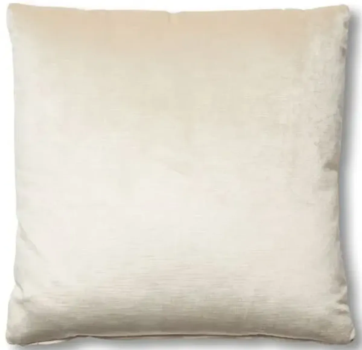 Hazel Pillow - Oyster Velvet