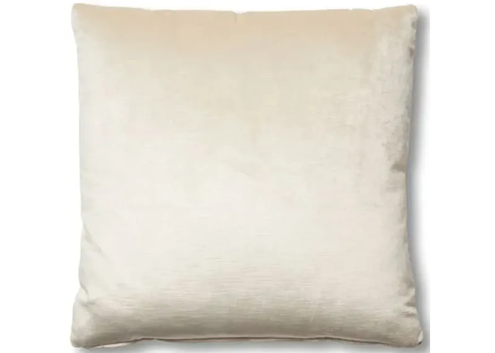 Hazel Pillow - Oyster Velvet