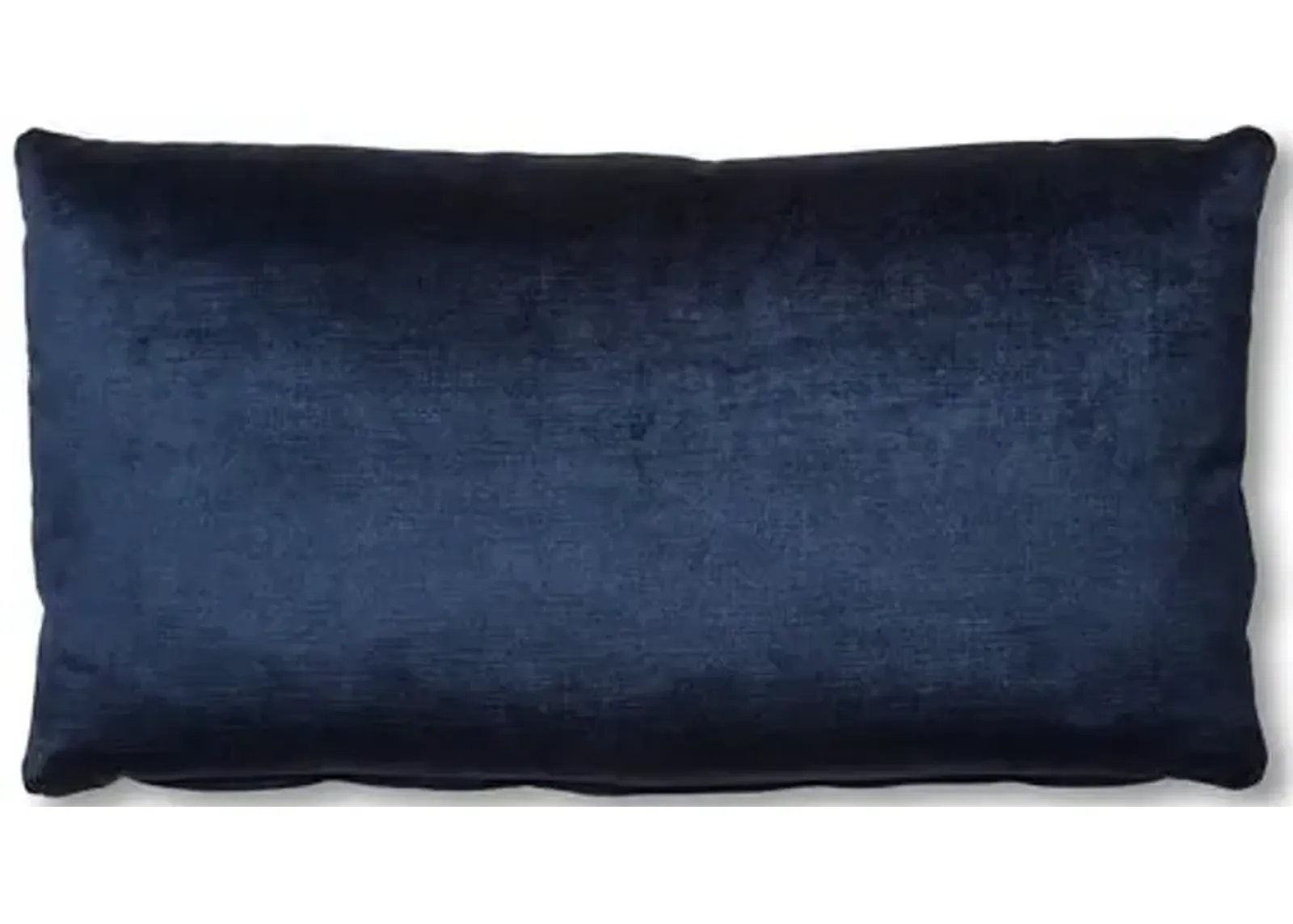 Ada Long Lumbar Pillow - Midnight Velvet