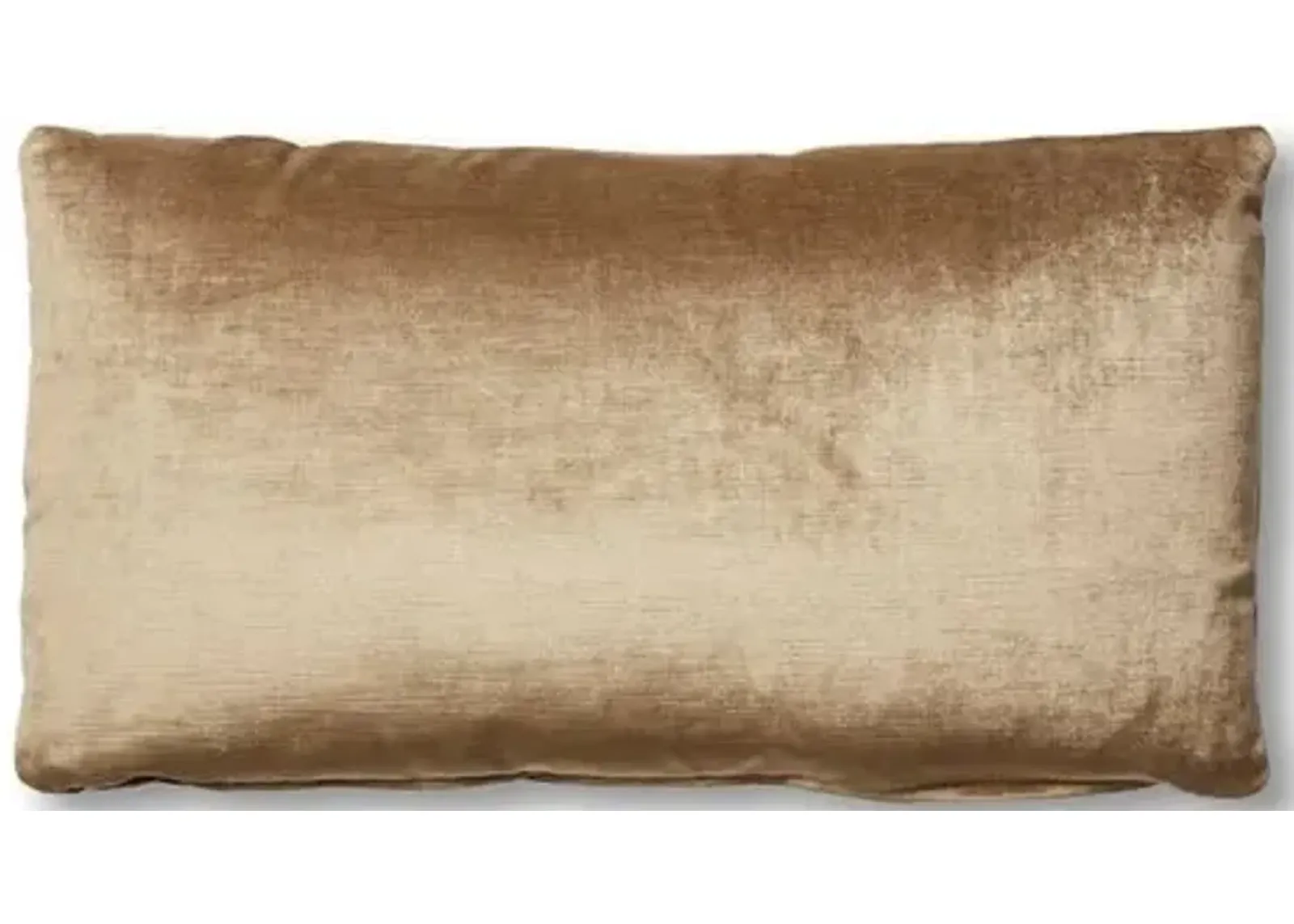 Ada Long Lumbar Pillow - Putty Velvet