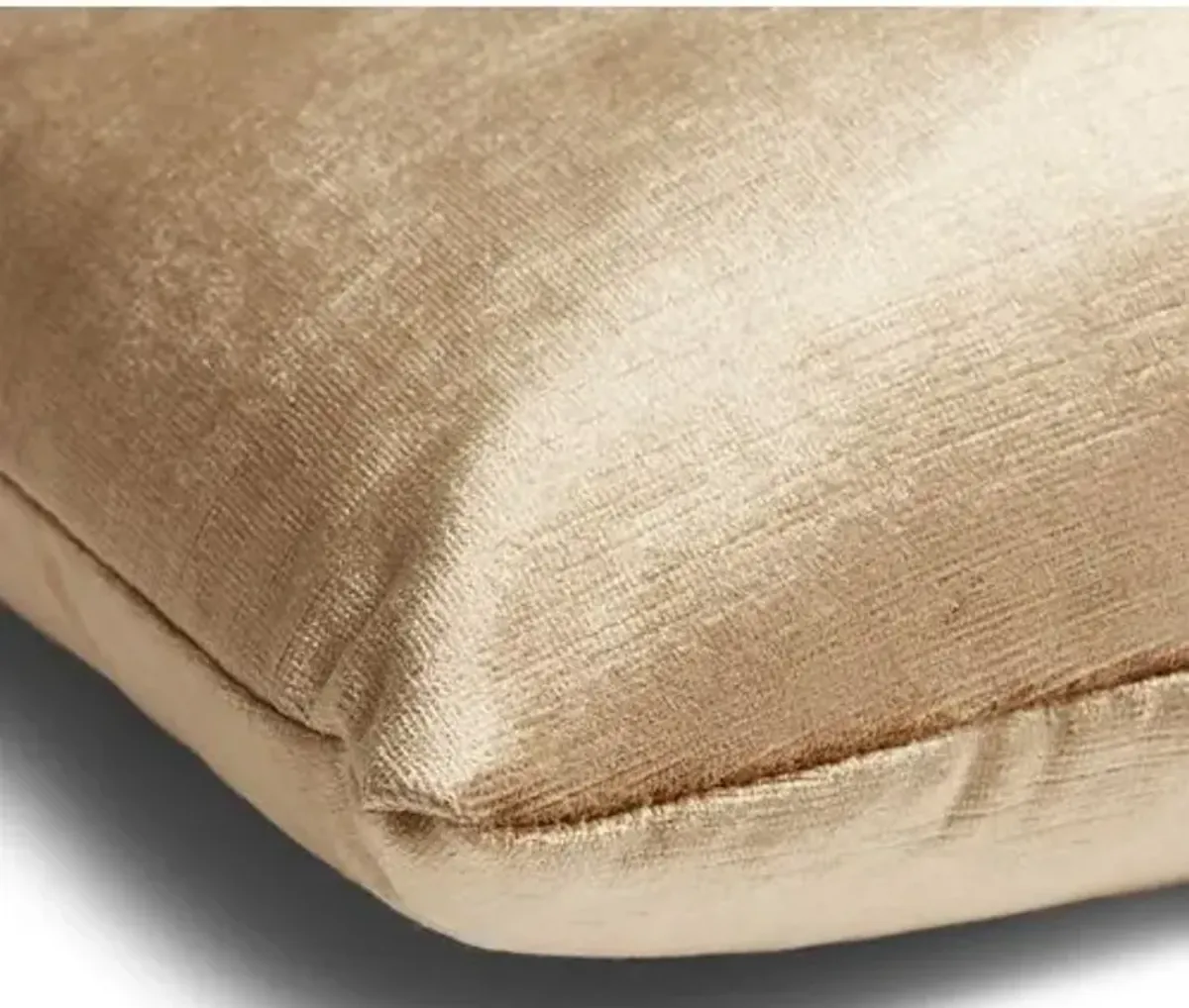 Ada Long Lumbar Pillow - Putty Velvet