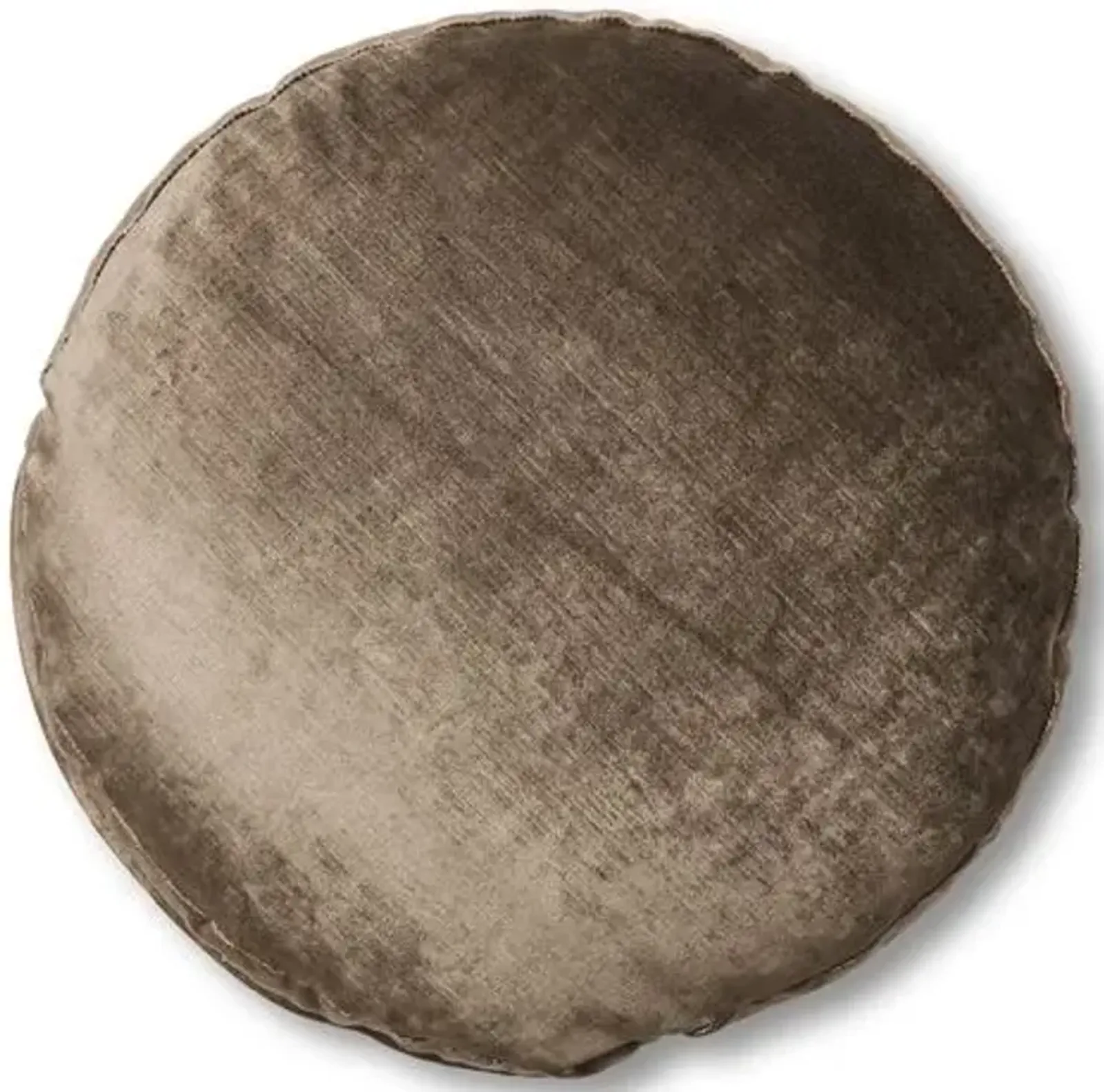 Claire 16x16 Disc Pillow - Sky Gray Velvet