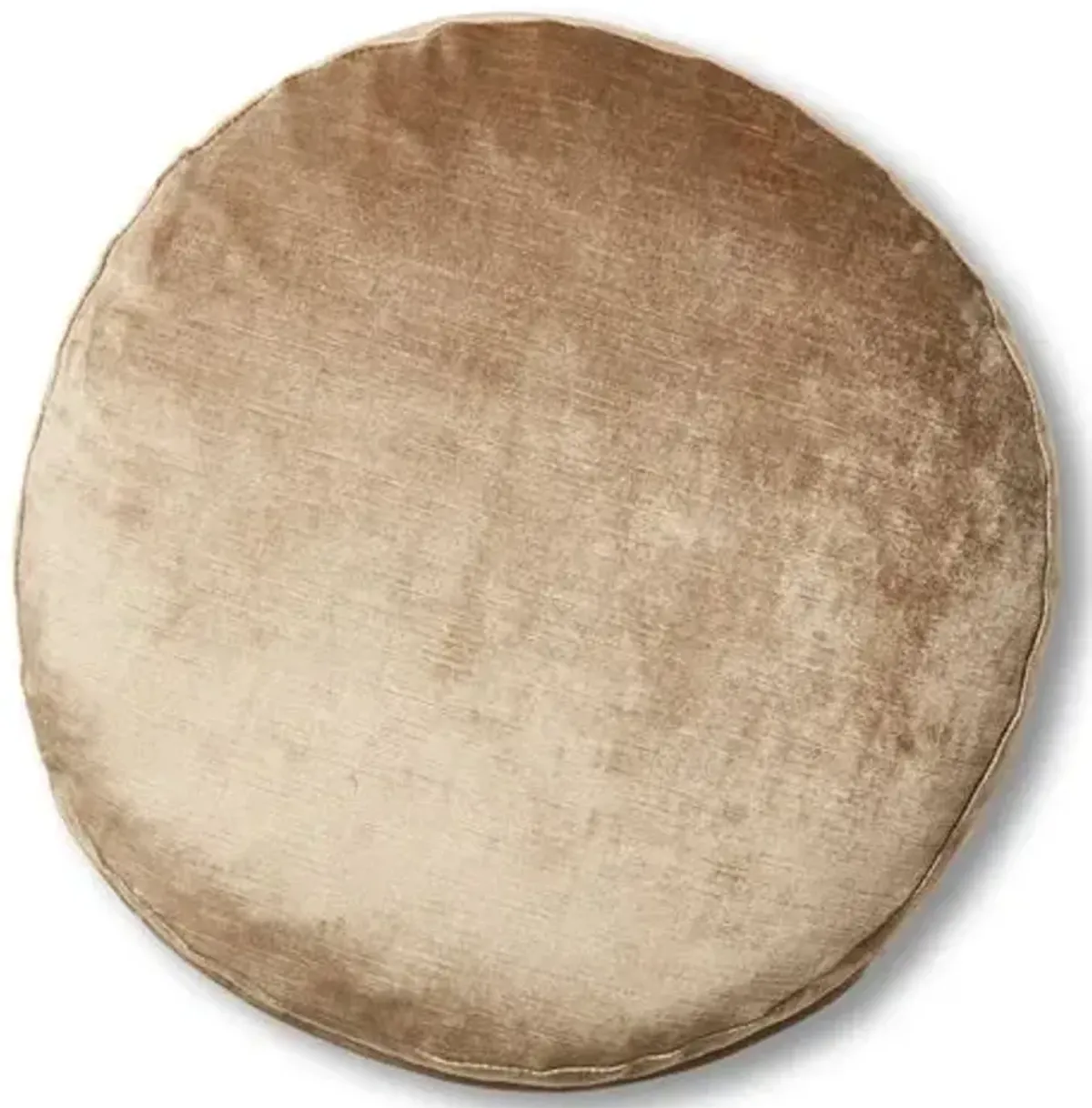 Claire 16x16 Disc Pillow - Putty Velvet