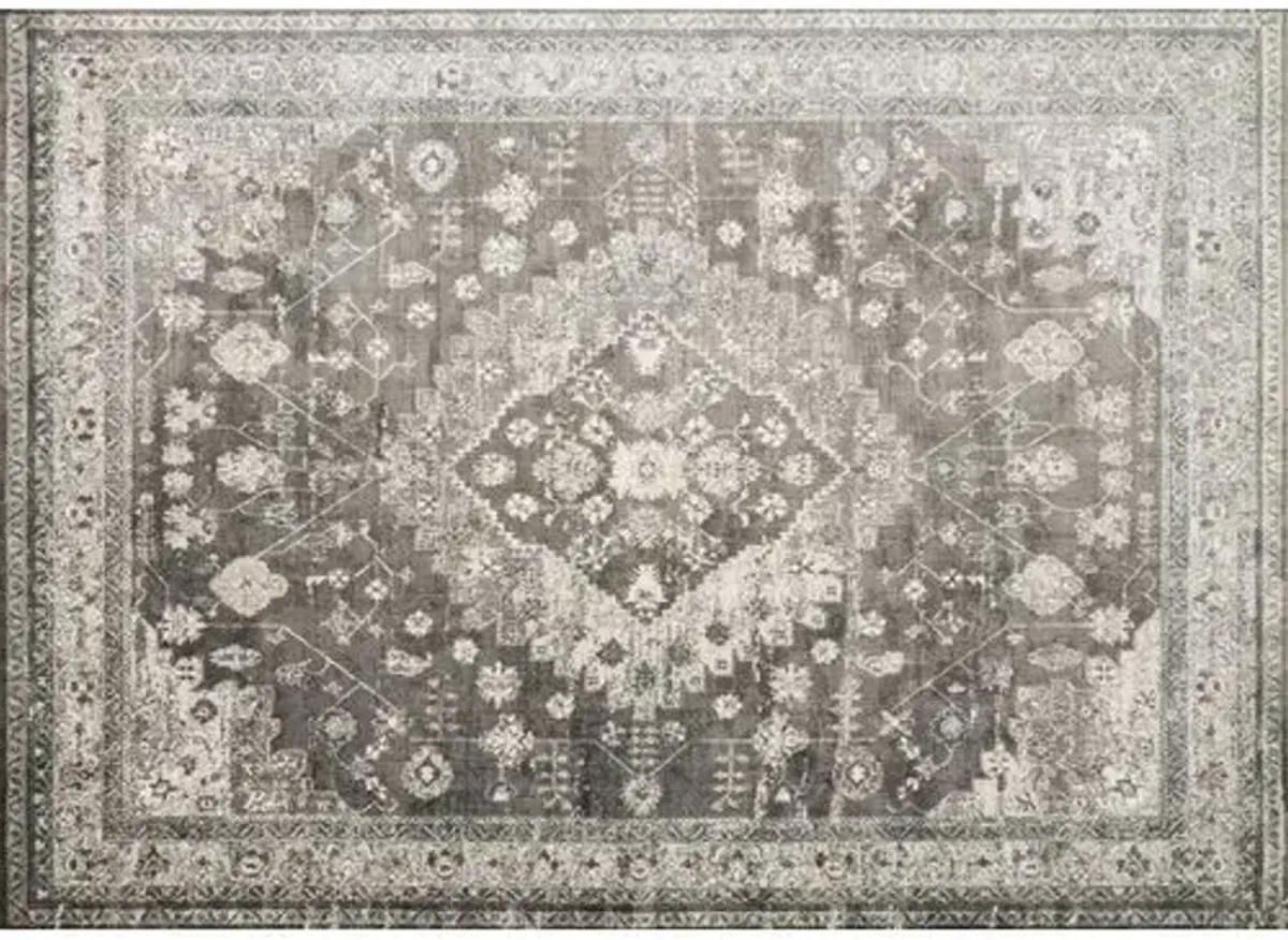 Blaine Rug - Charcoal - Gray - Gray