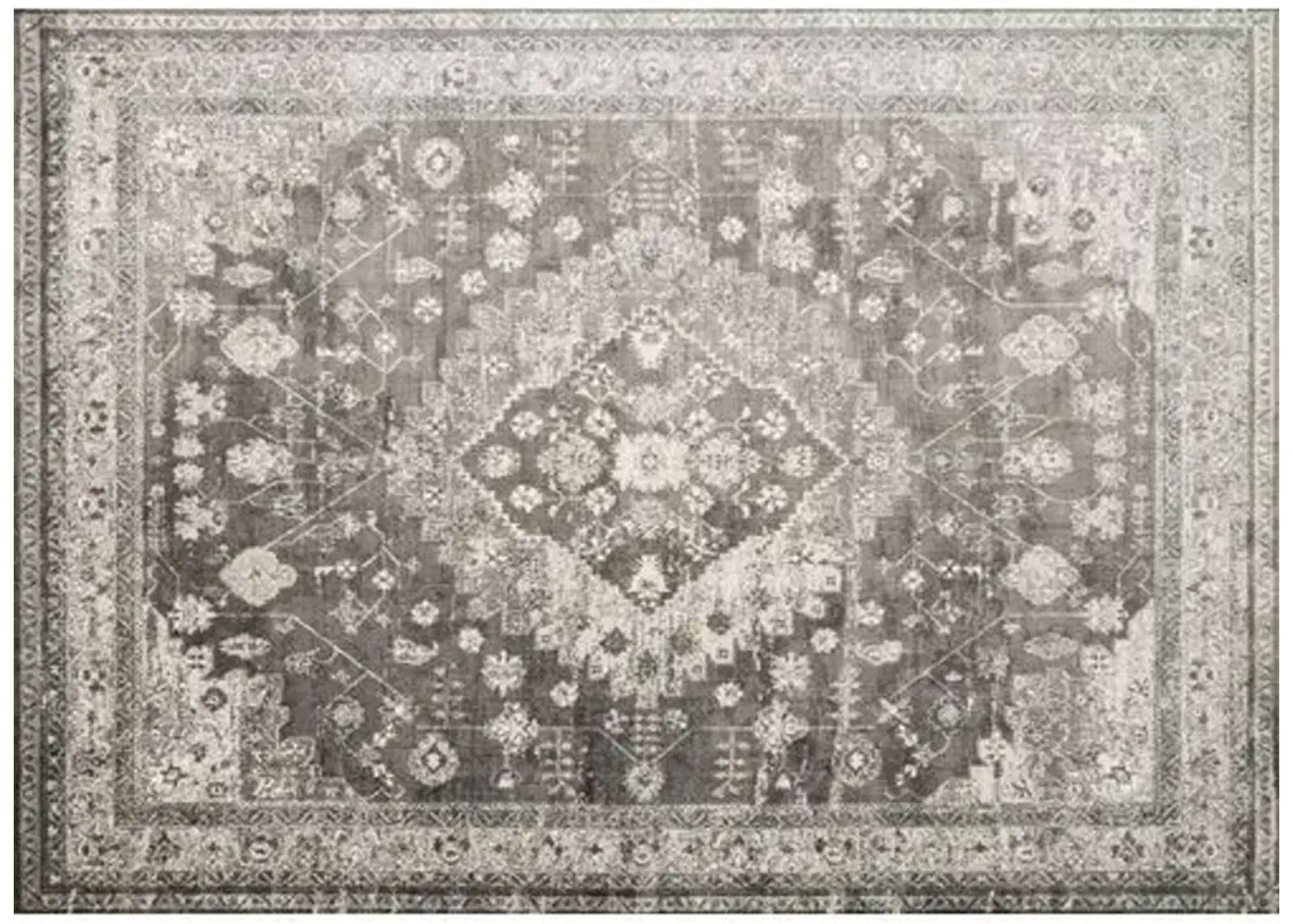 Blaine Rug - Charcoal - Gray - Gray