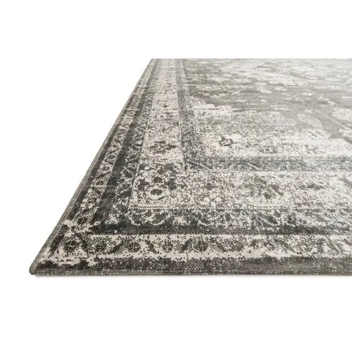 Blaine Rug - Charcoal - Gray - Gray