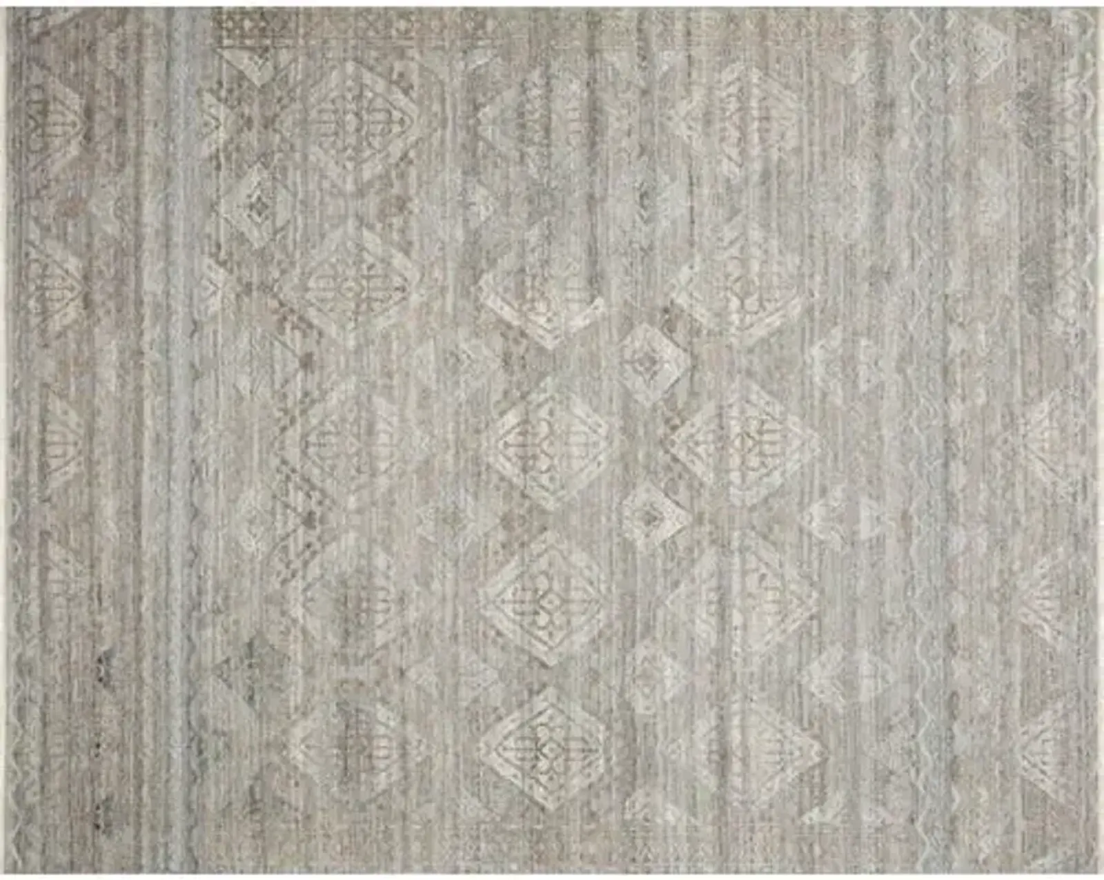 Sentry Hand-Knotted Rug - Granite/Sand - Gray - Gray